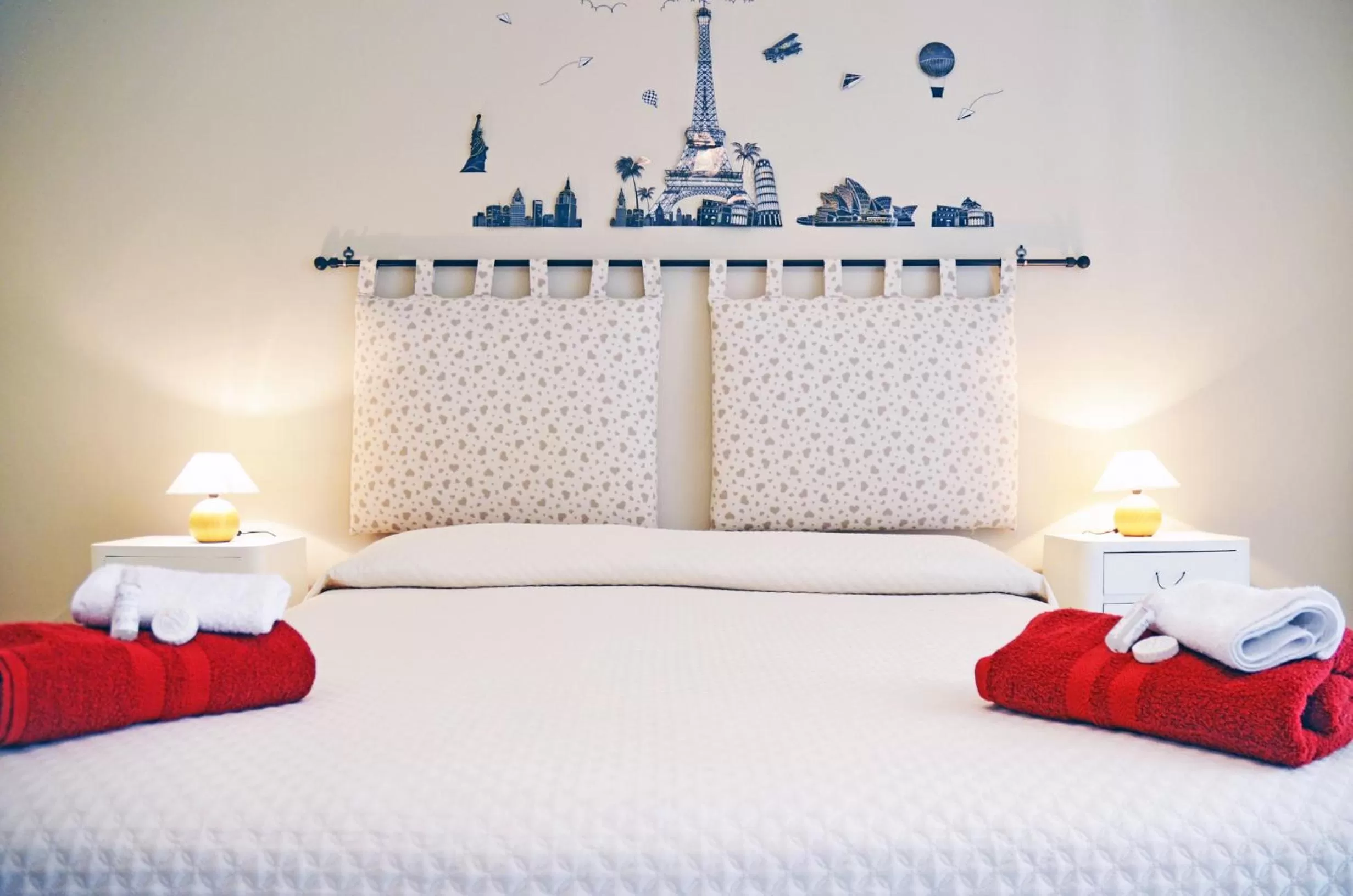 Bedroom, Bed in Bed and Breakfast Romantica Evasione