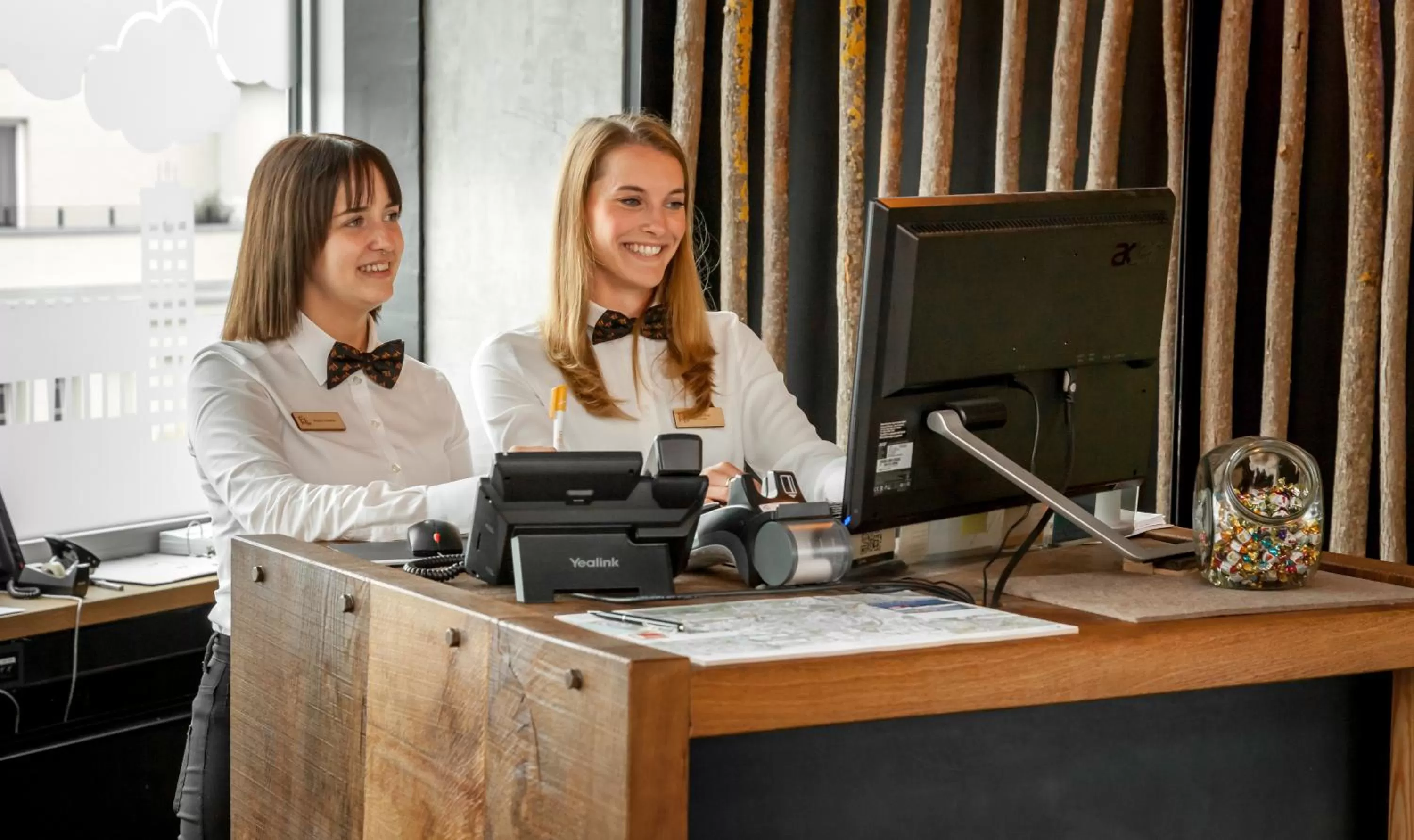 Lobby or reception in Staycity Aparthotels Leipzig City Centre