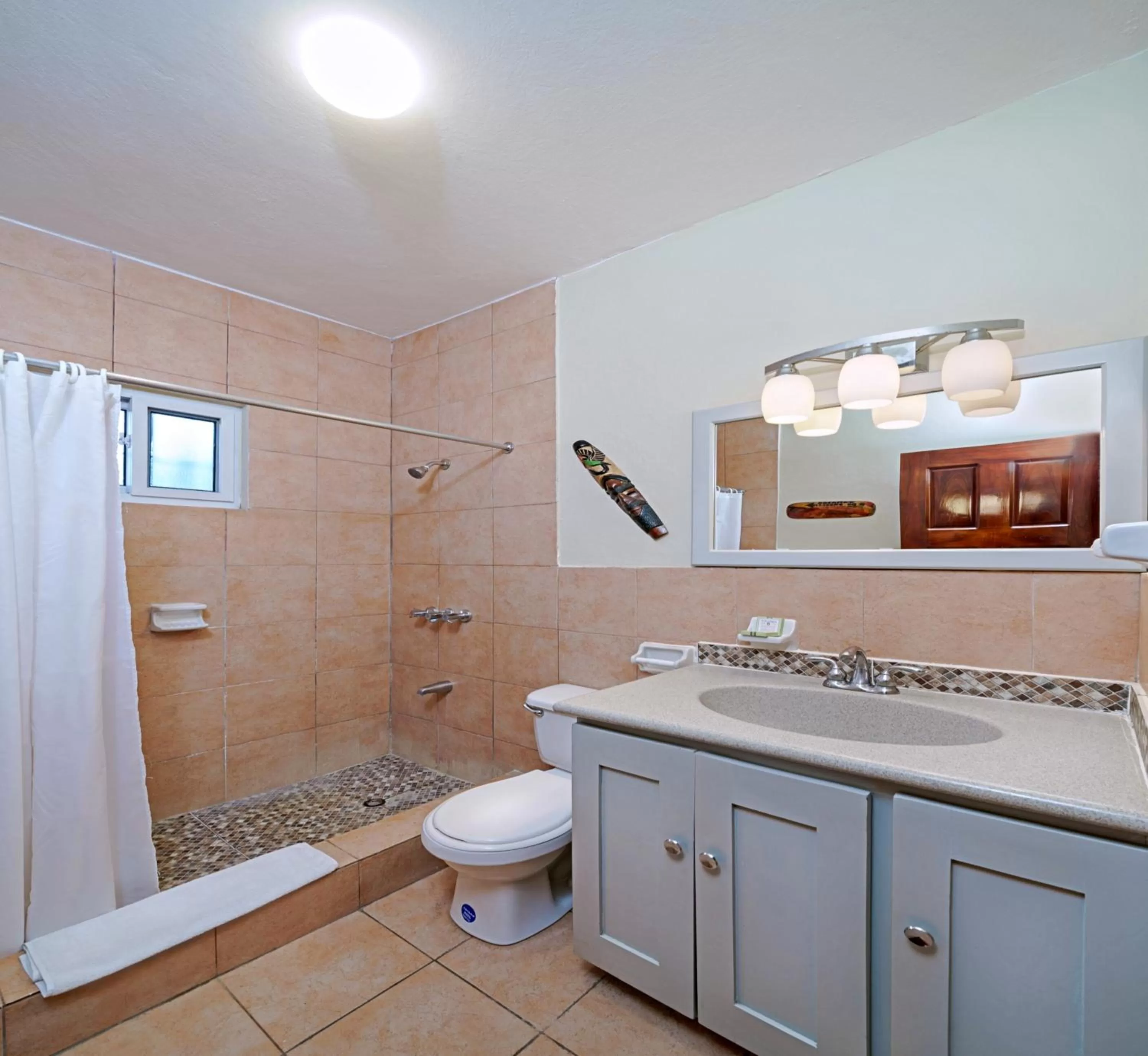 Bathroom in Beach House Condos, Negril