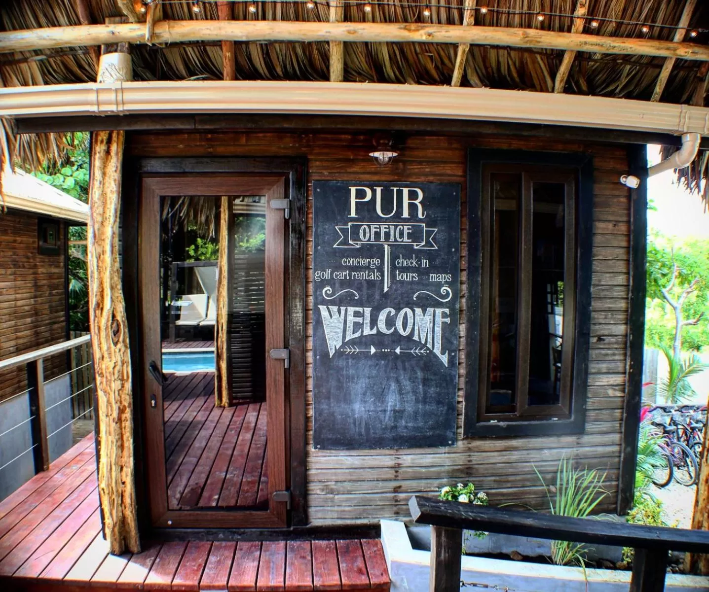 Lobby or reception in PUR Boutique Cabanas, Adults Only