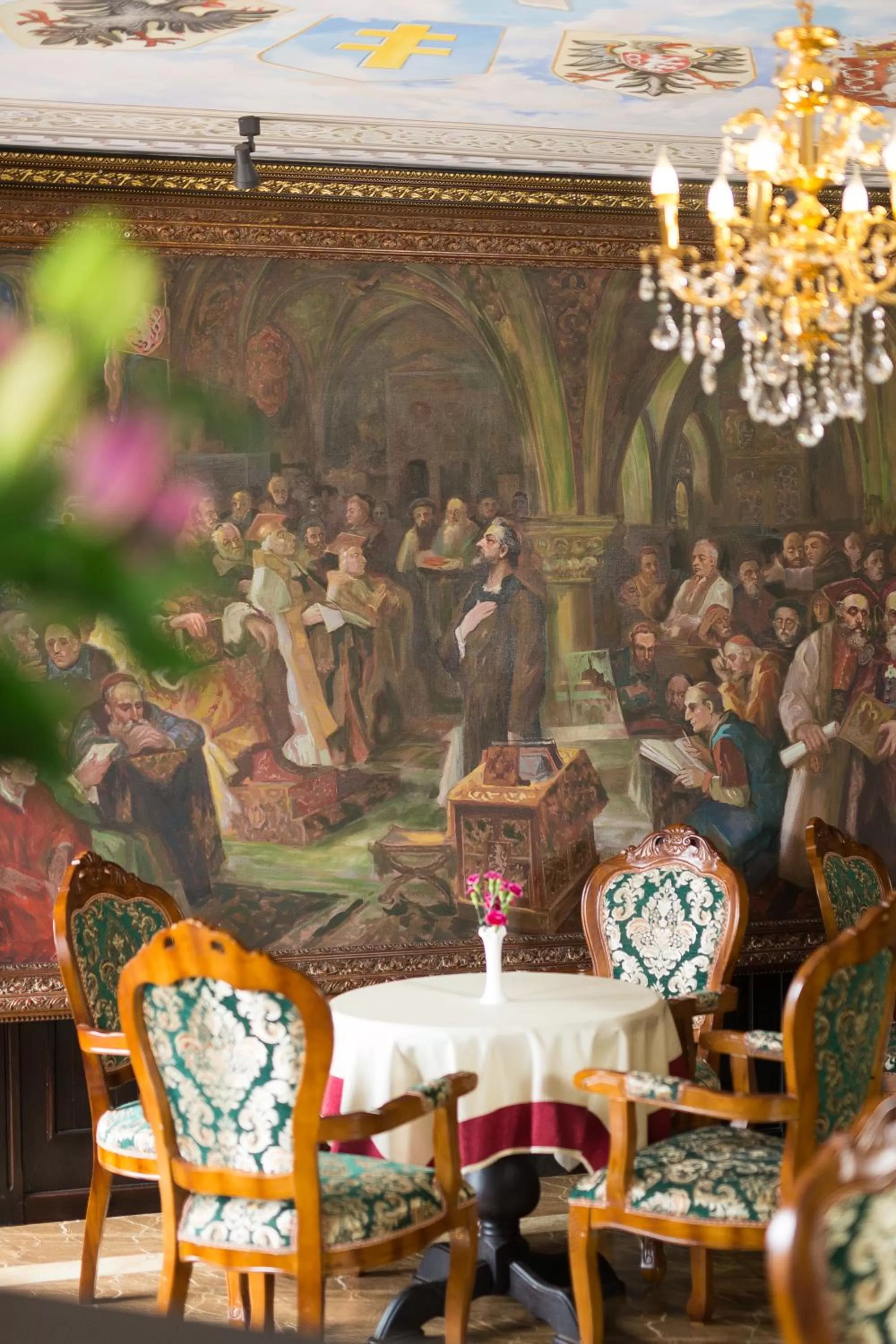 Restaurant/places to eat in Zámek Lužec Spa & Wellness Resort