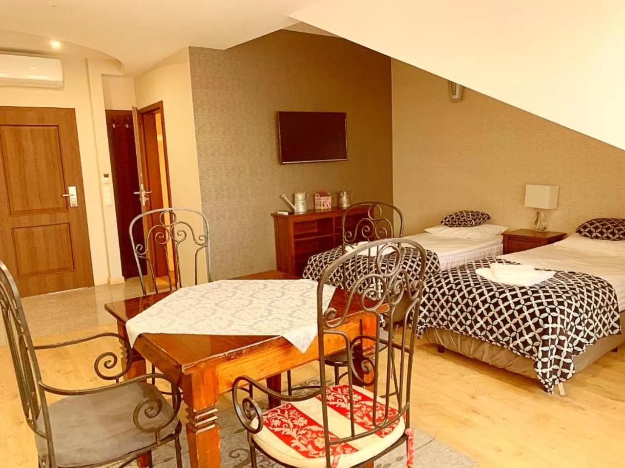 Bed in GRONO Apartamenty