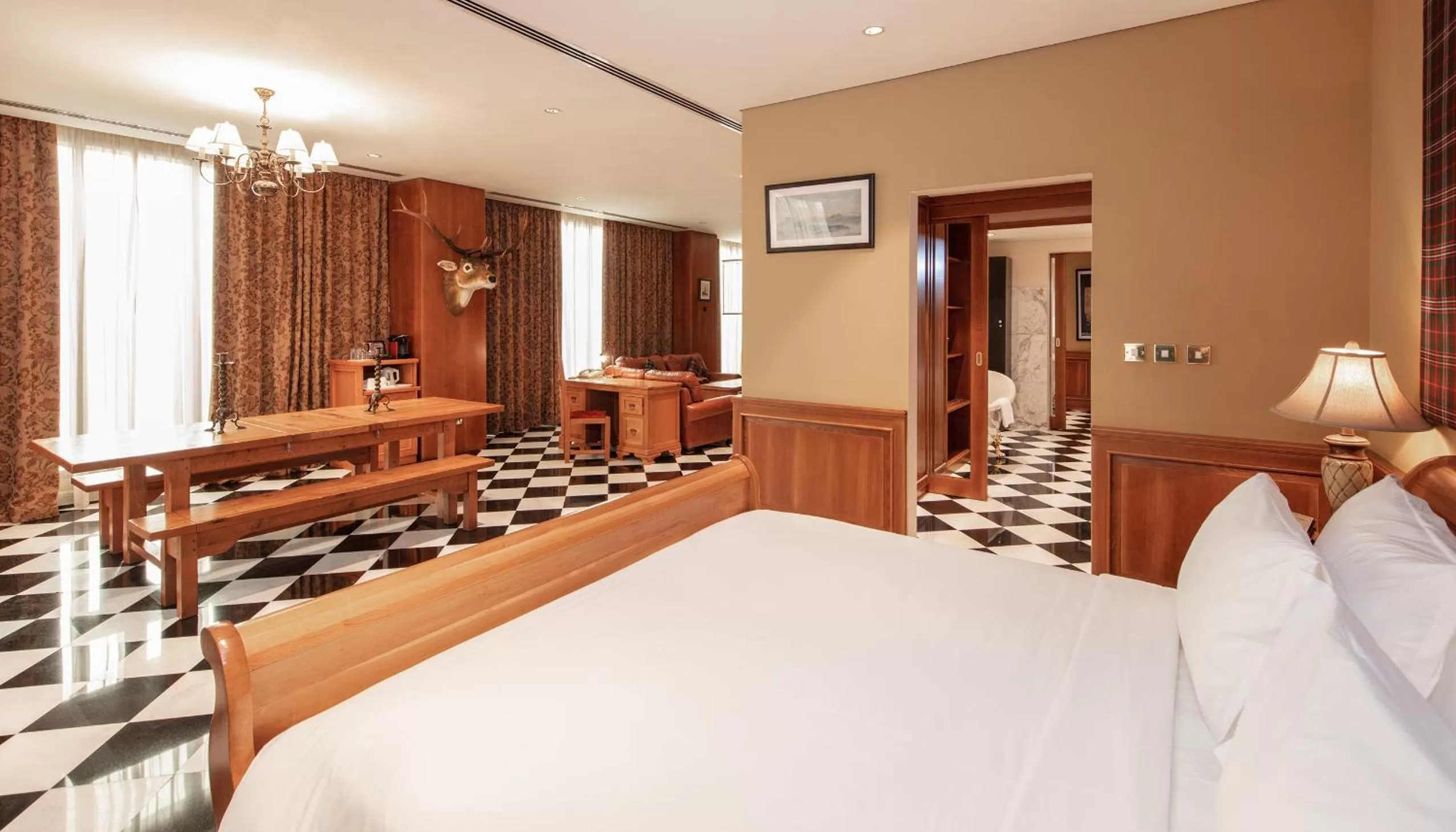 Bed in Radisson Blu Hotel, Doha