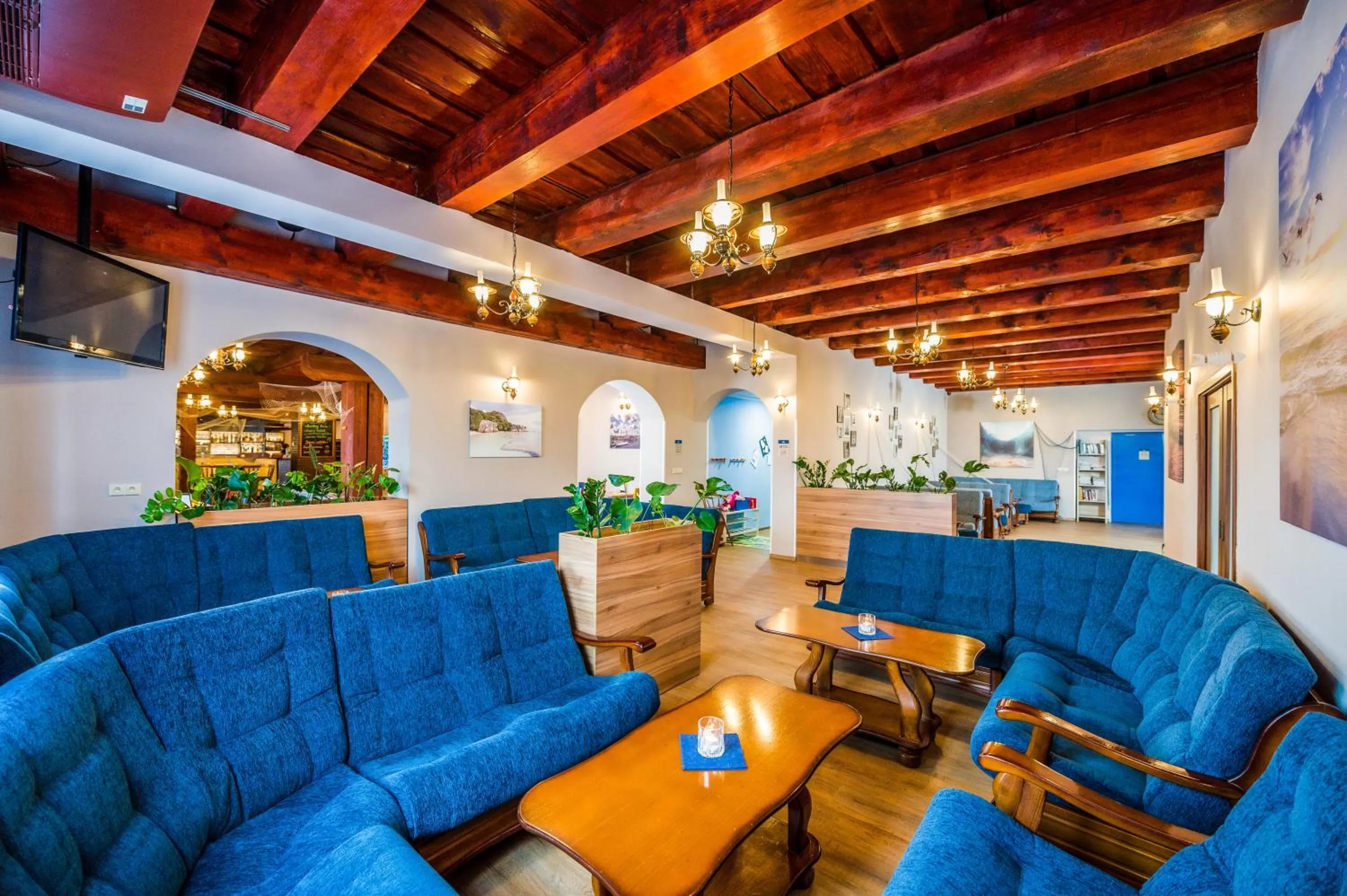 Seating area in La Port