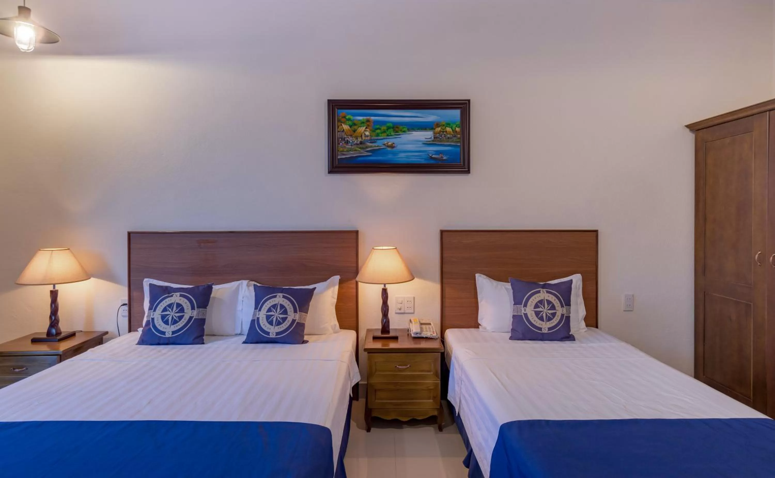 Bed in Santa Sea Villa