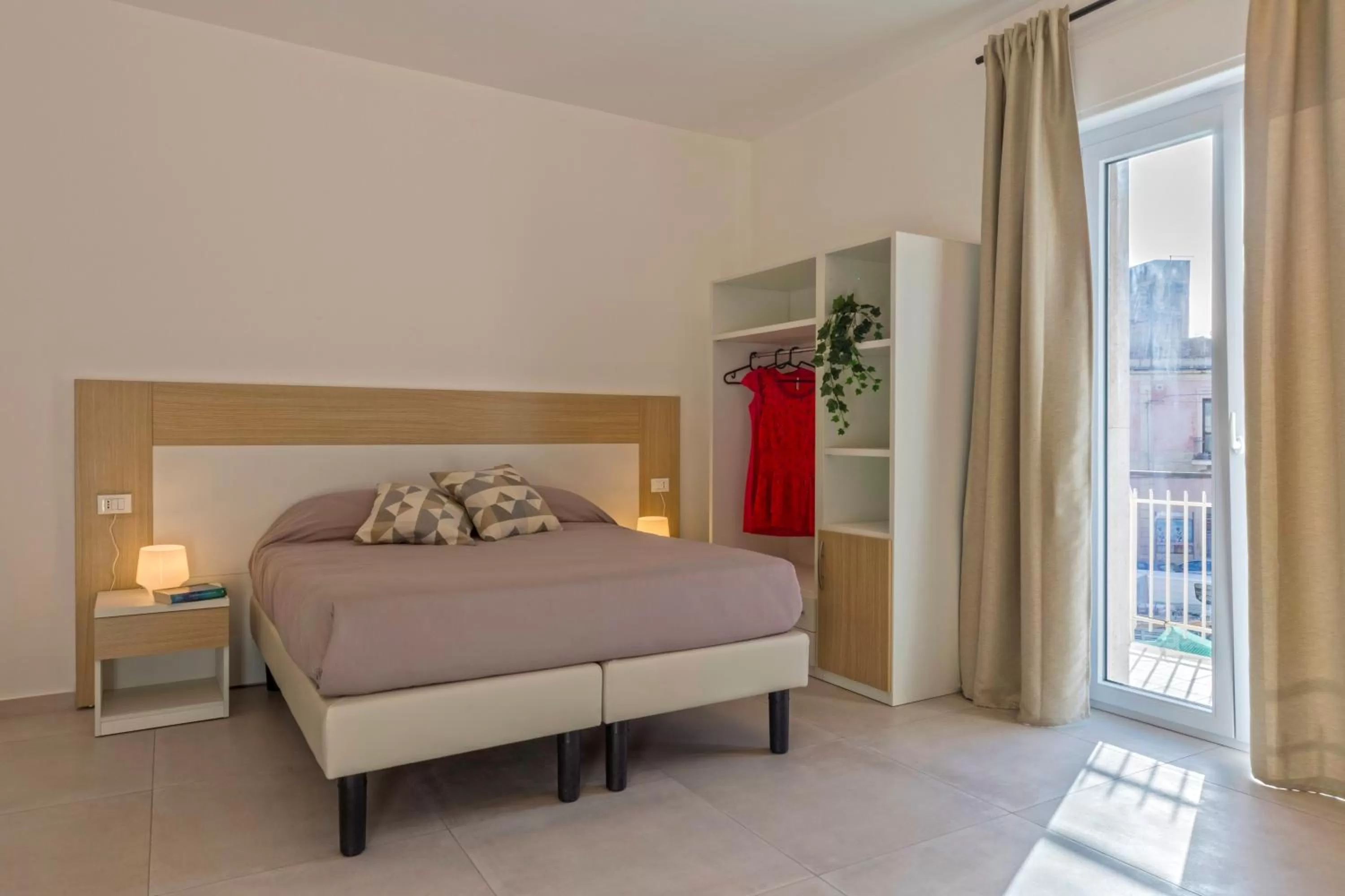 Bed in Syraka Camere
