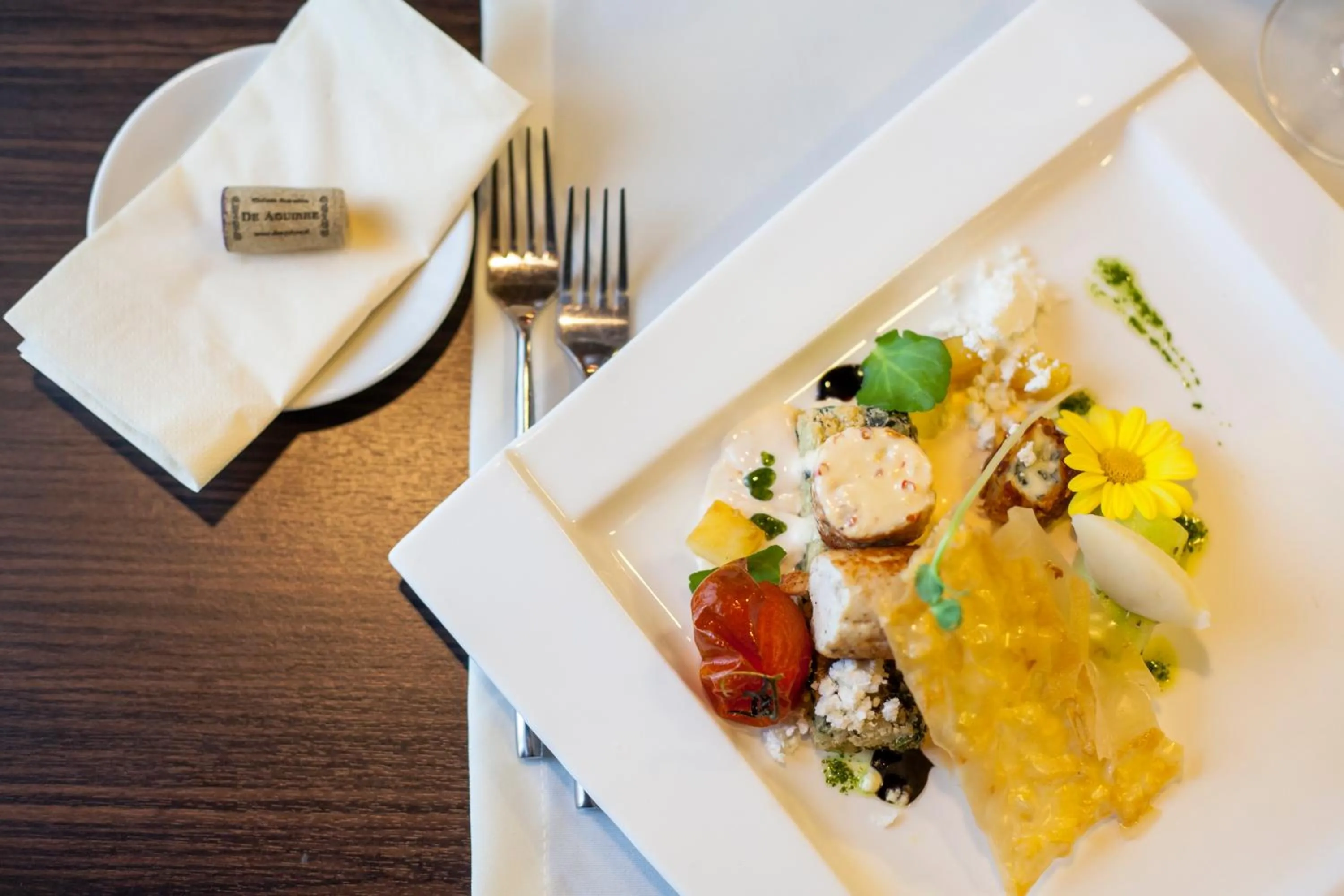 Food close-up in M Hotel