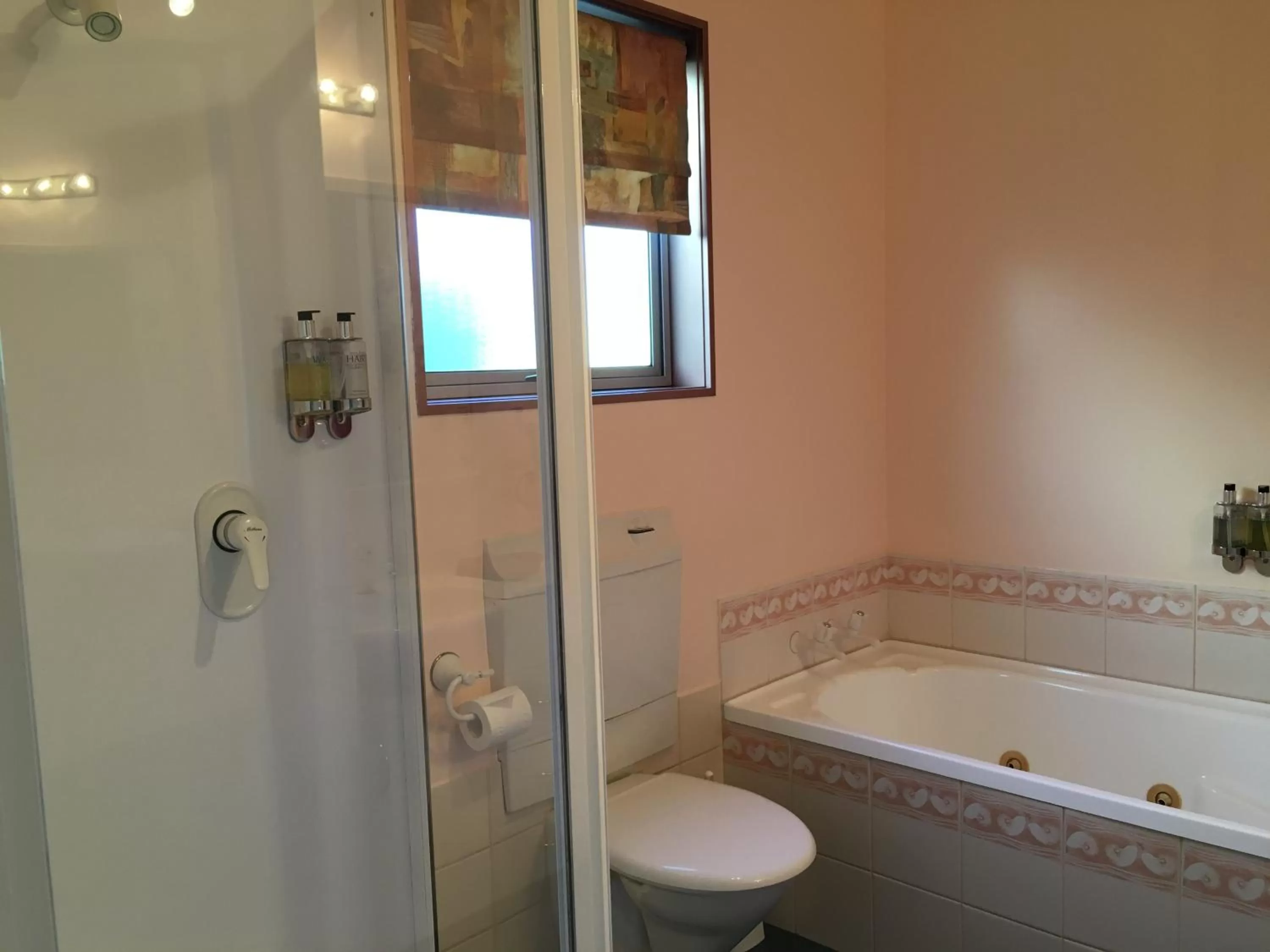 Bathroom in Parklands Motor Lodge Timaru