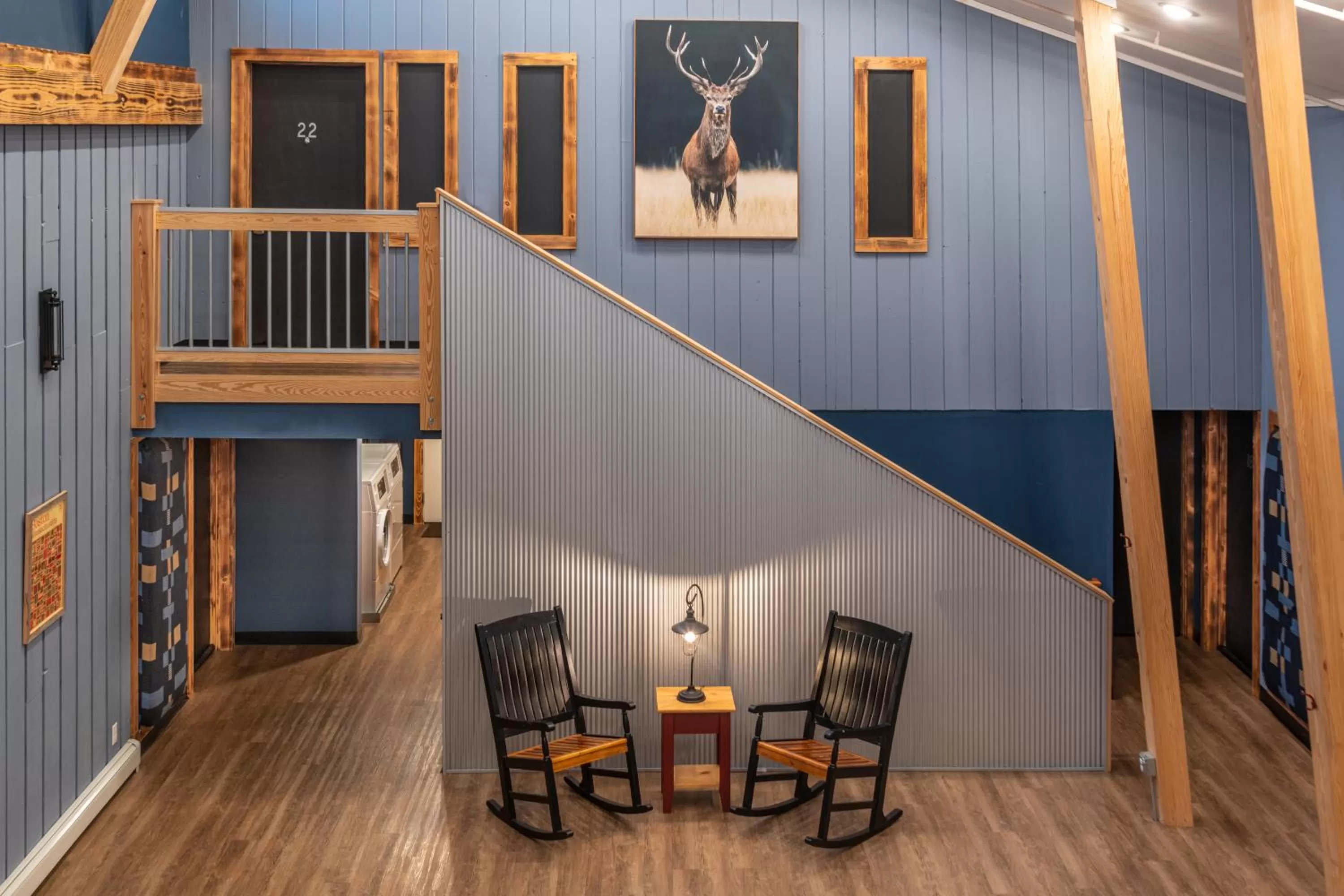 Lobby or reception in Mad River Lodge