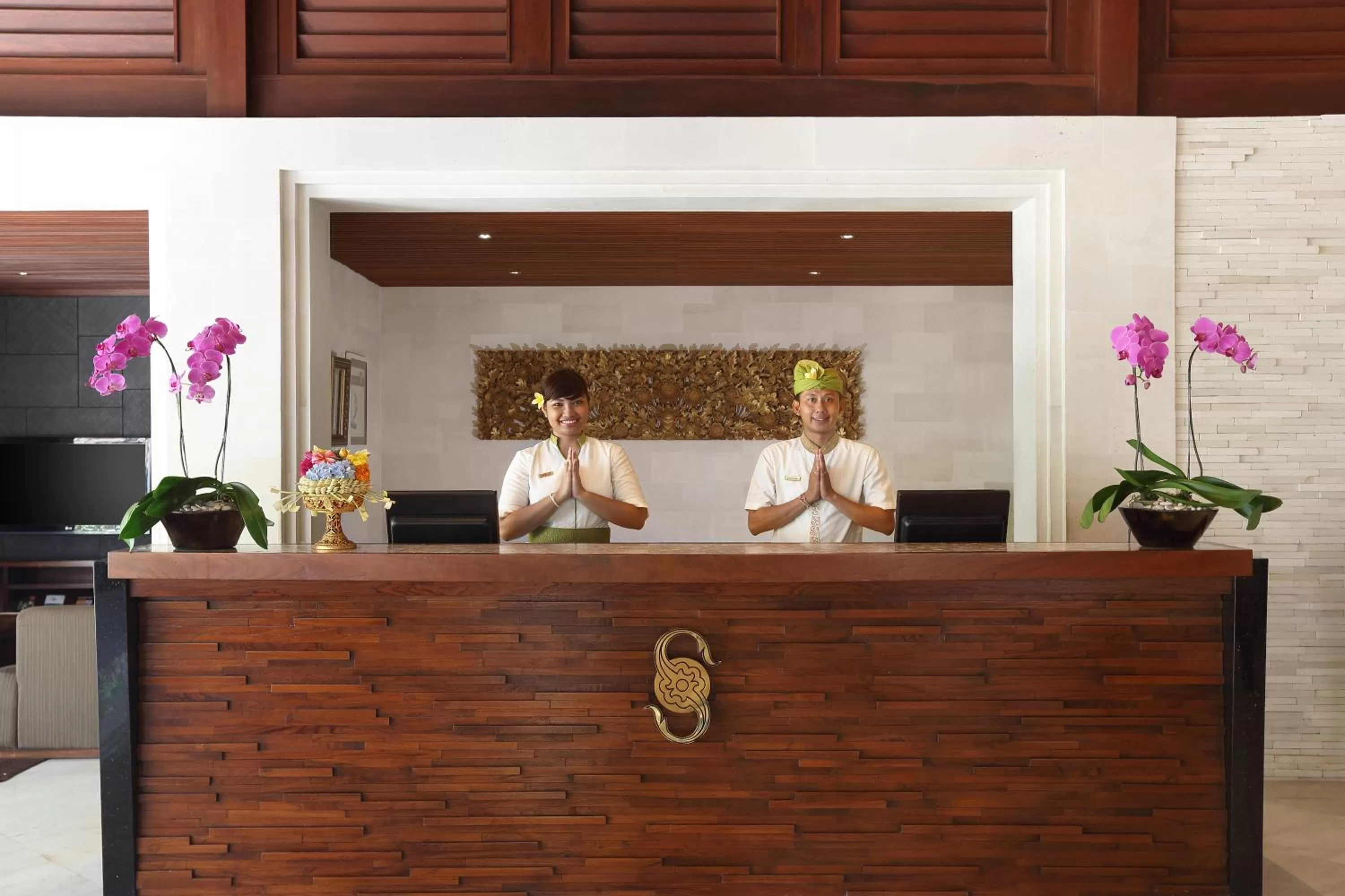 Lobby or reception in Griya Santrian a Beach Resort And Spa