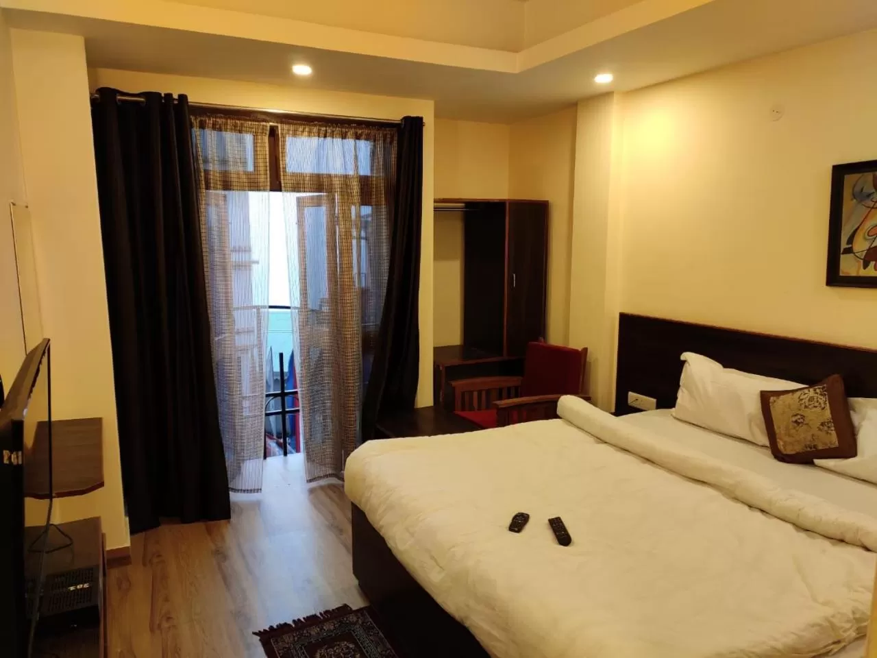 Photo of the whole room, Bed in Hotel The Narayani Continental