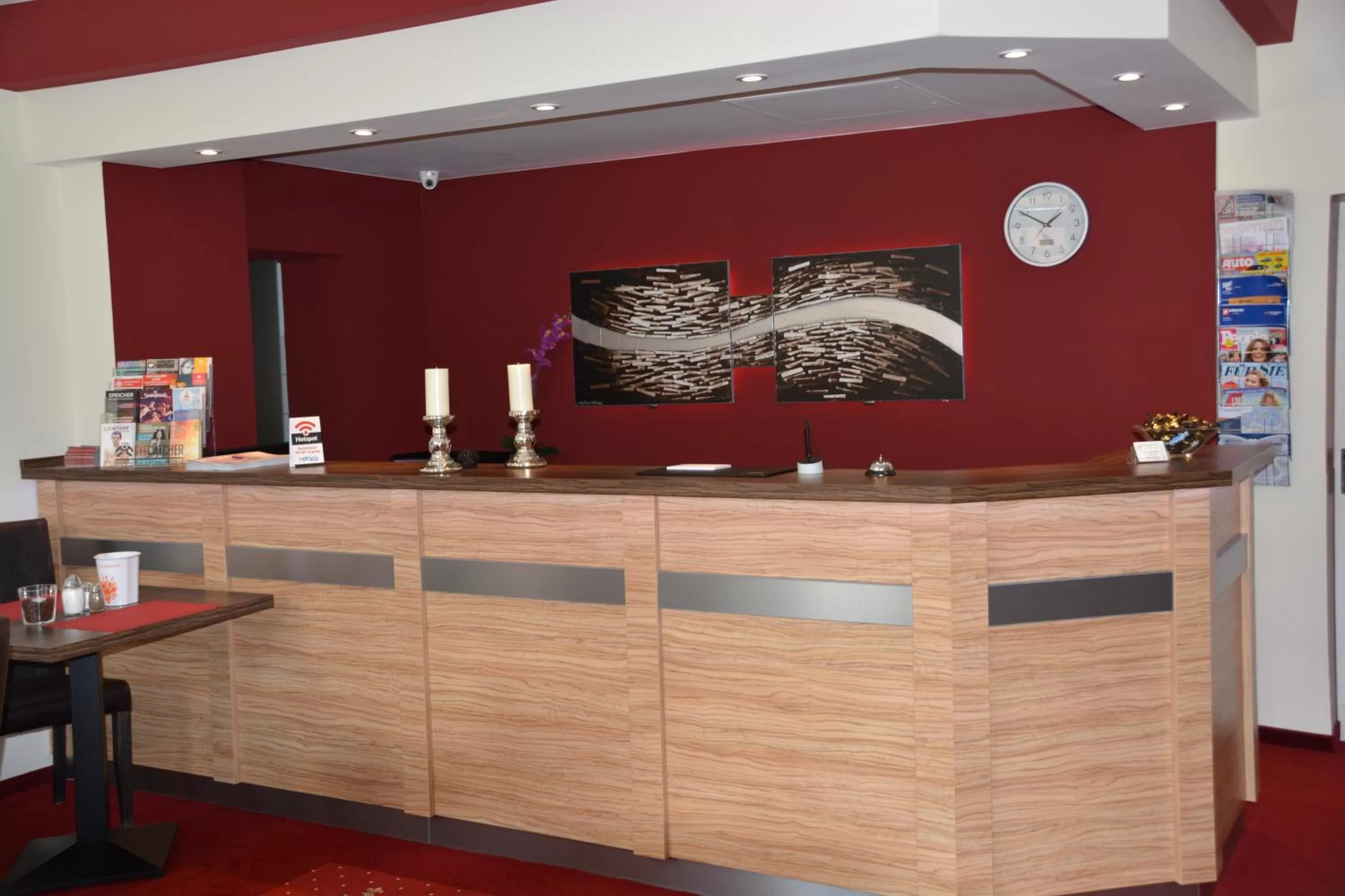 Lobby or reception in Altstadthotel Harburg