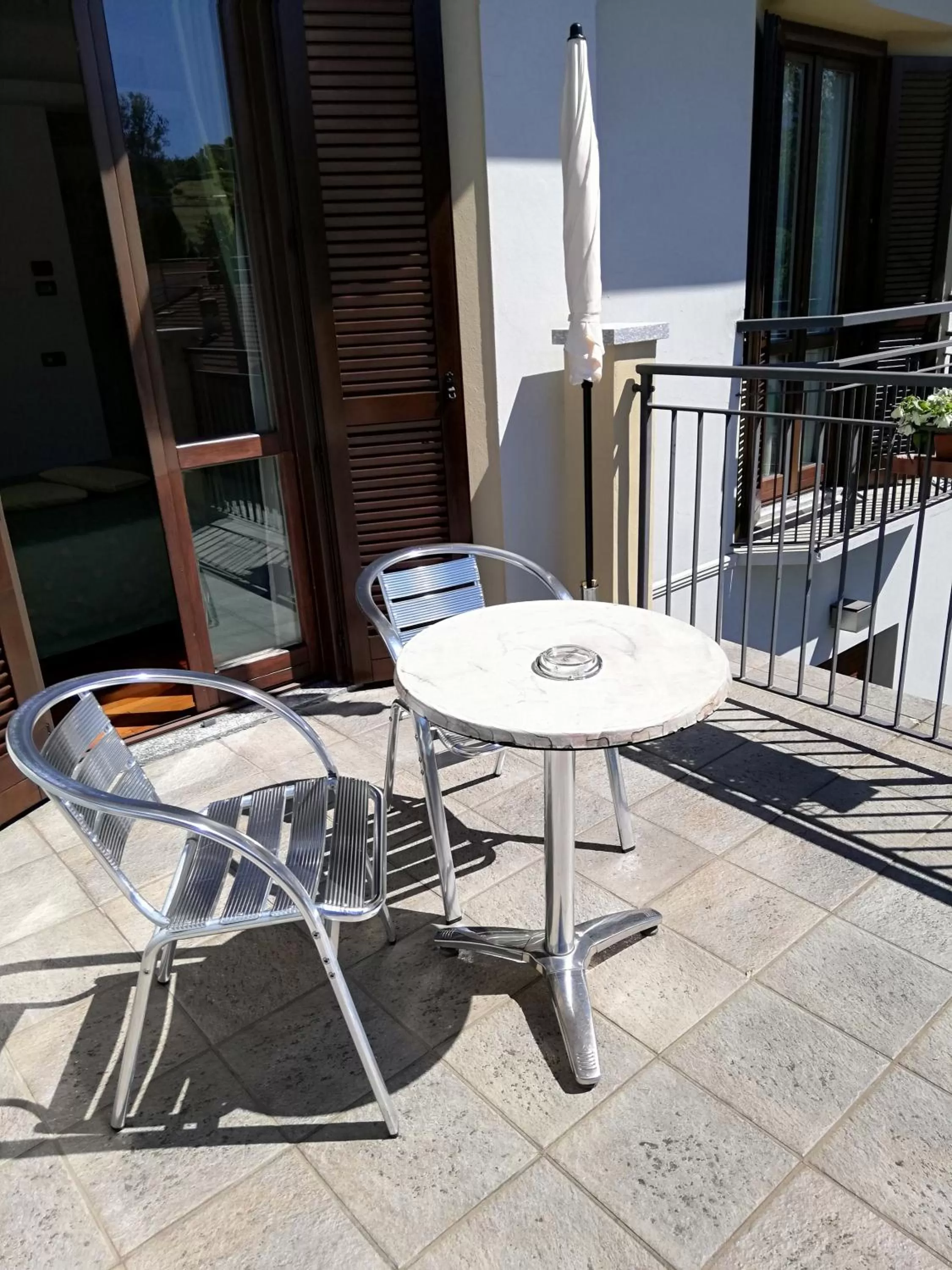 Balcony/Terrace in Hotel Fioroni