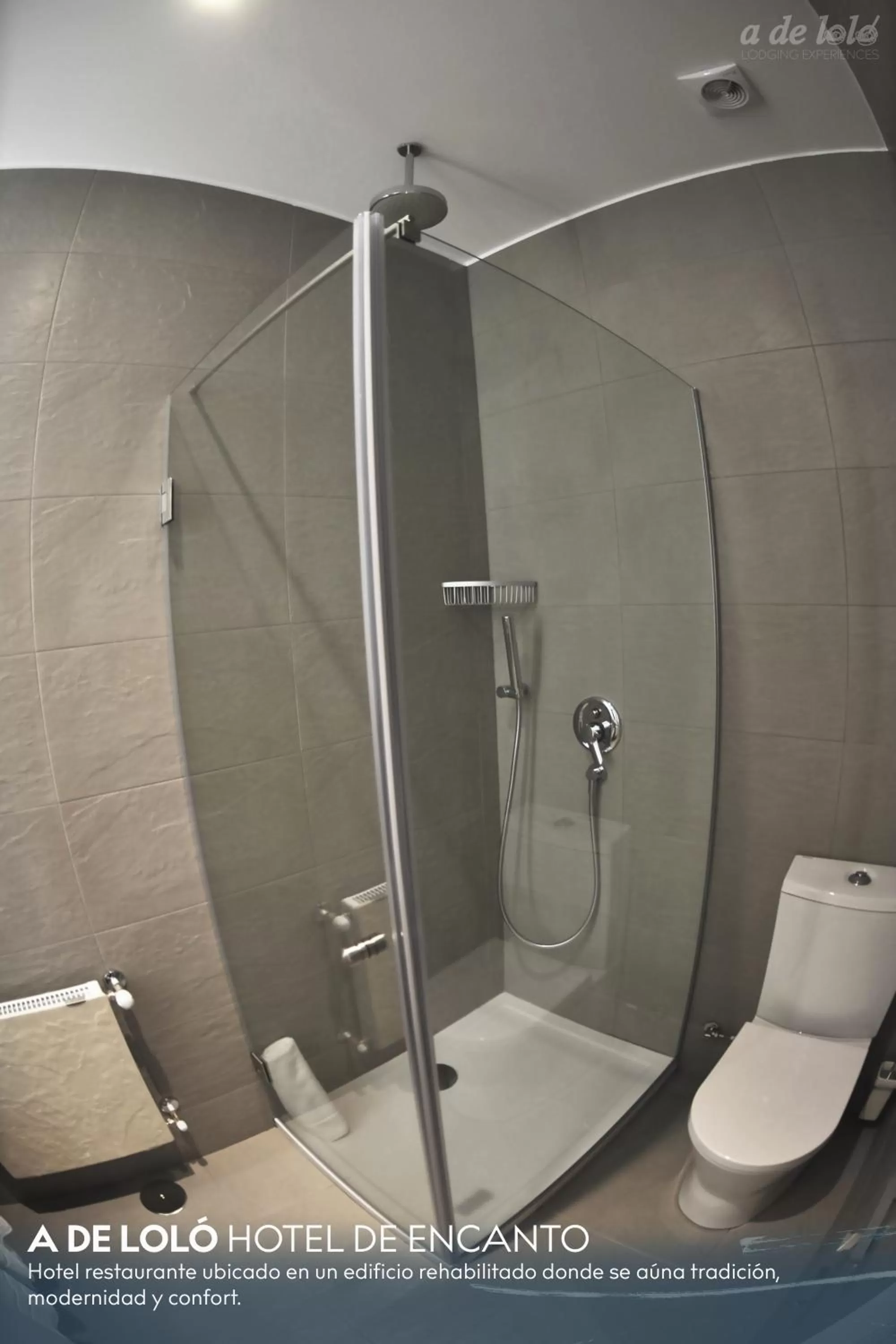 Bathroom in A de Loló Alojamiento con encanto