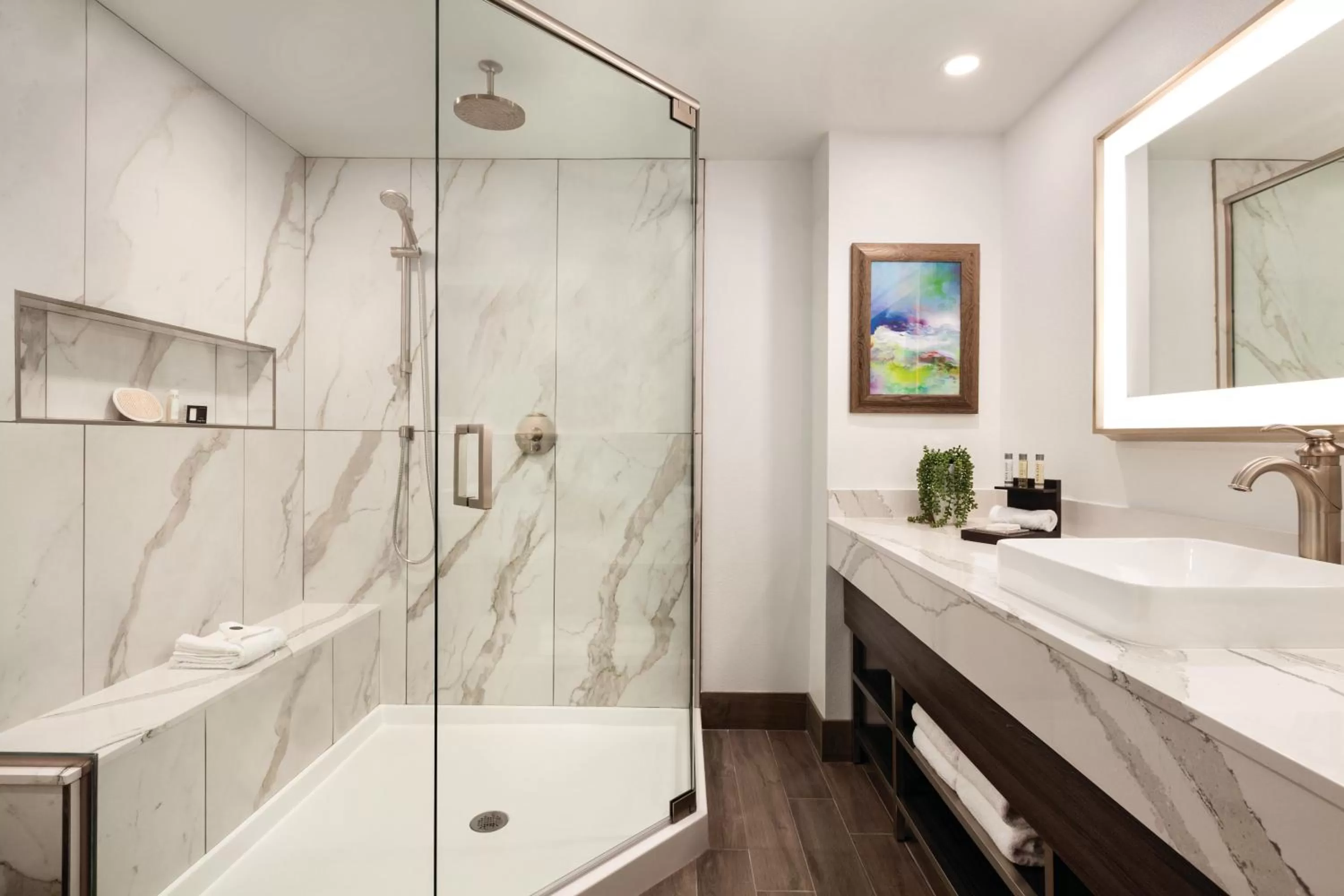 Bathroom in Buena Vista Suites Orlando