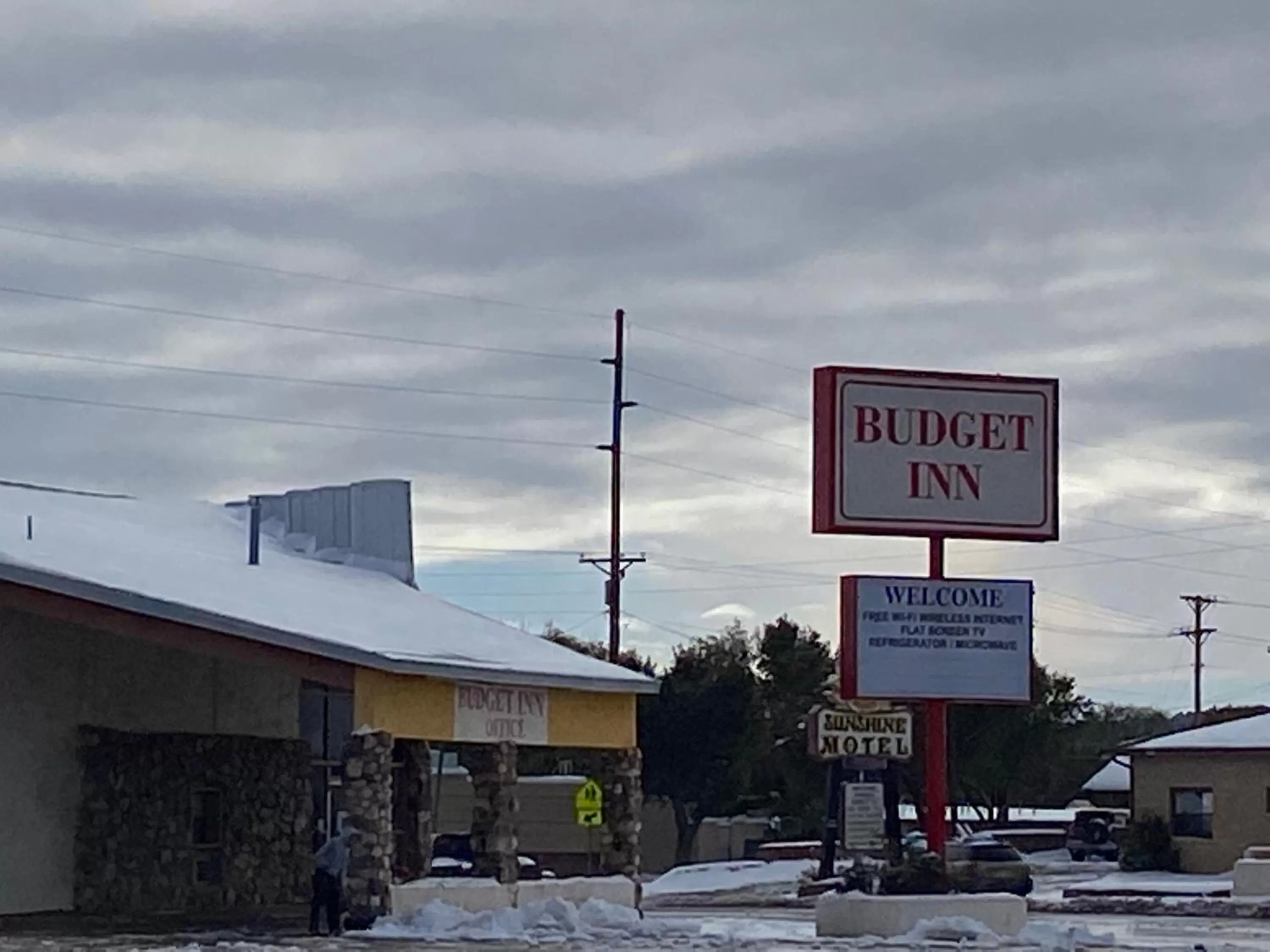 Property logo or sign in Budget Inn Las Vegas New Mexico