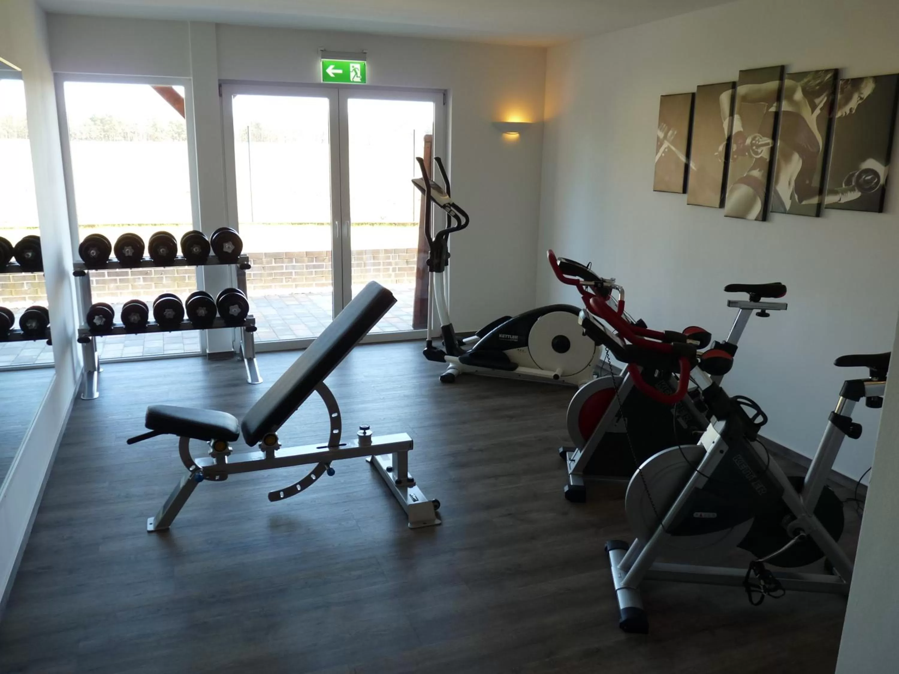 Fitness centre/facilities in Spreewaldhof Romantik - Hotel Garni