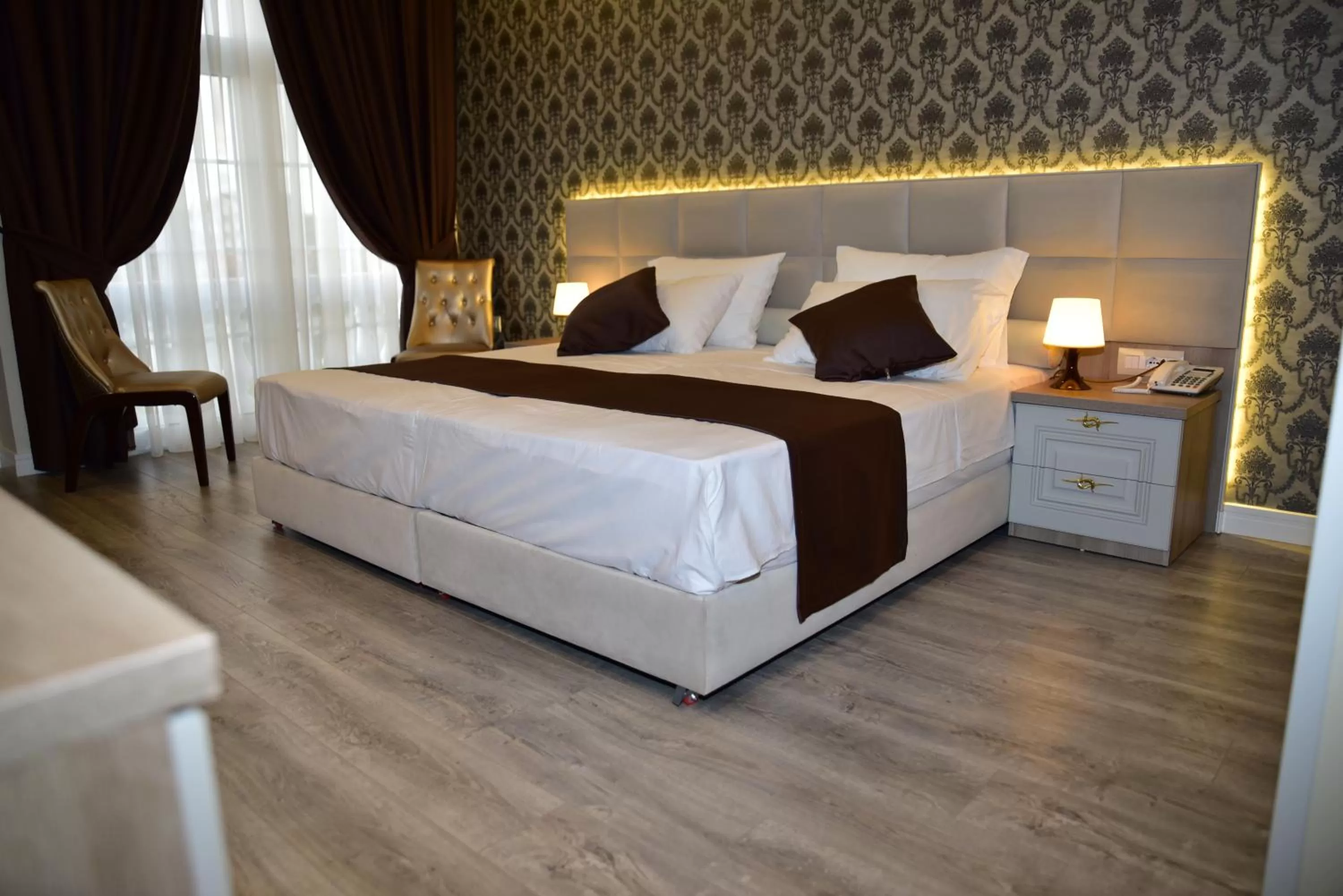 Bed in The King Resort