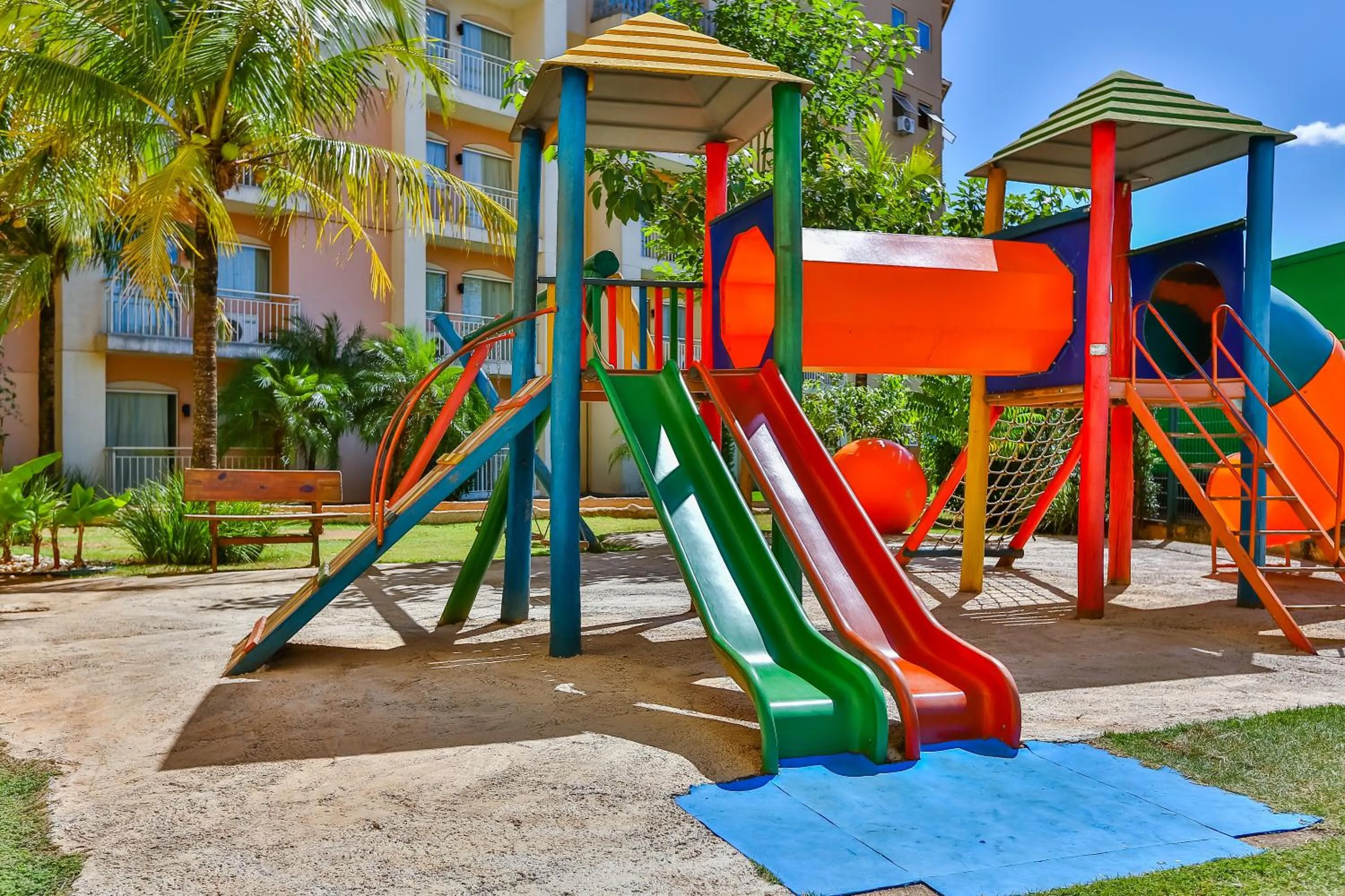 Children play ground in Thermas de Olimpia Resort