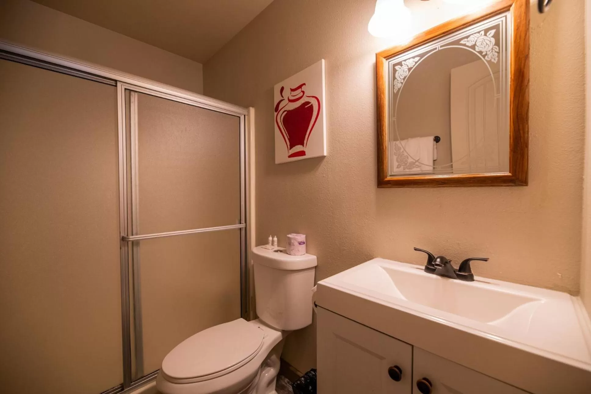 Bathroom in Black Forest Lodge