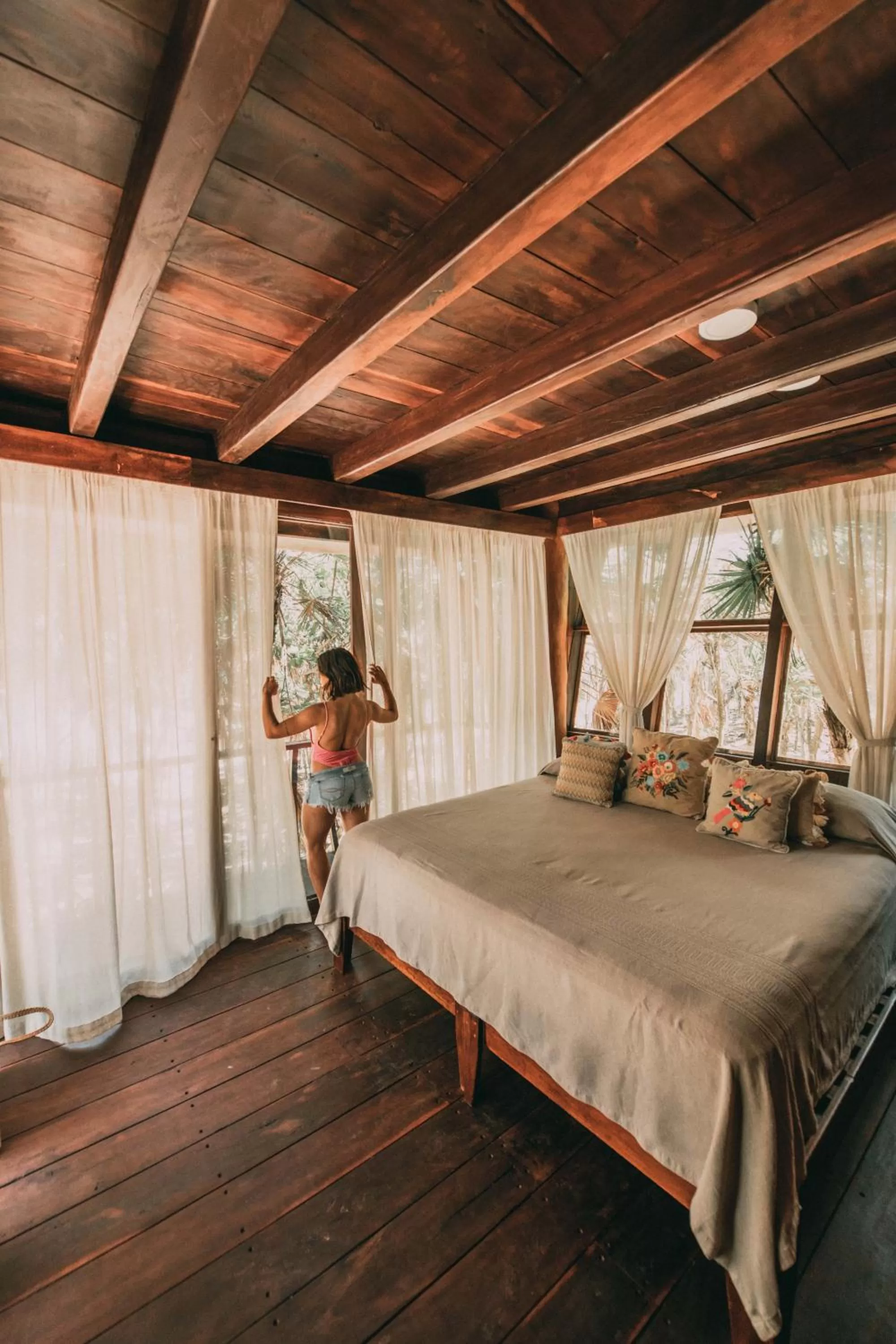 Bedroom, Bed in Papaya Playa Project, Tulum, a Member of Design Hotels