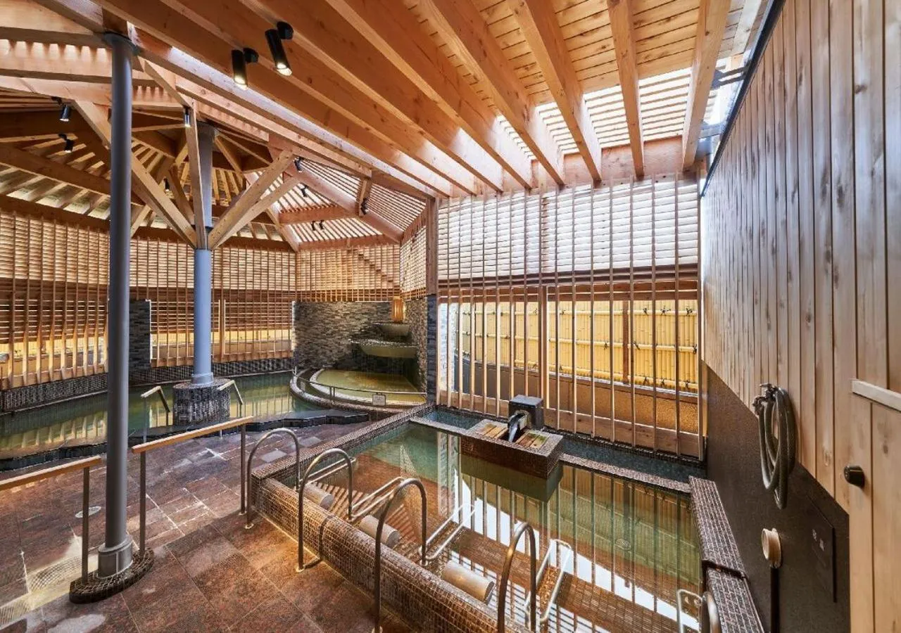 Hot Spring Bath in Hakodate Hotel Banso