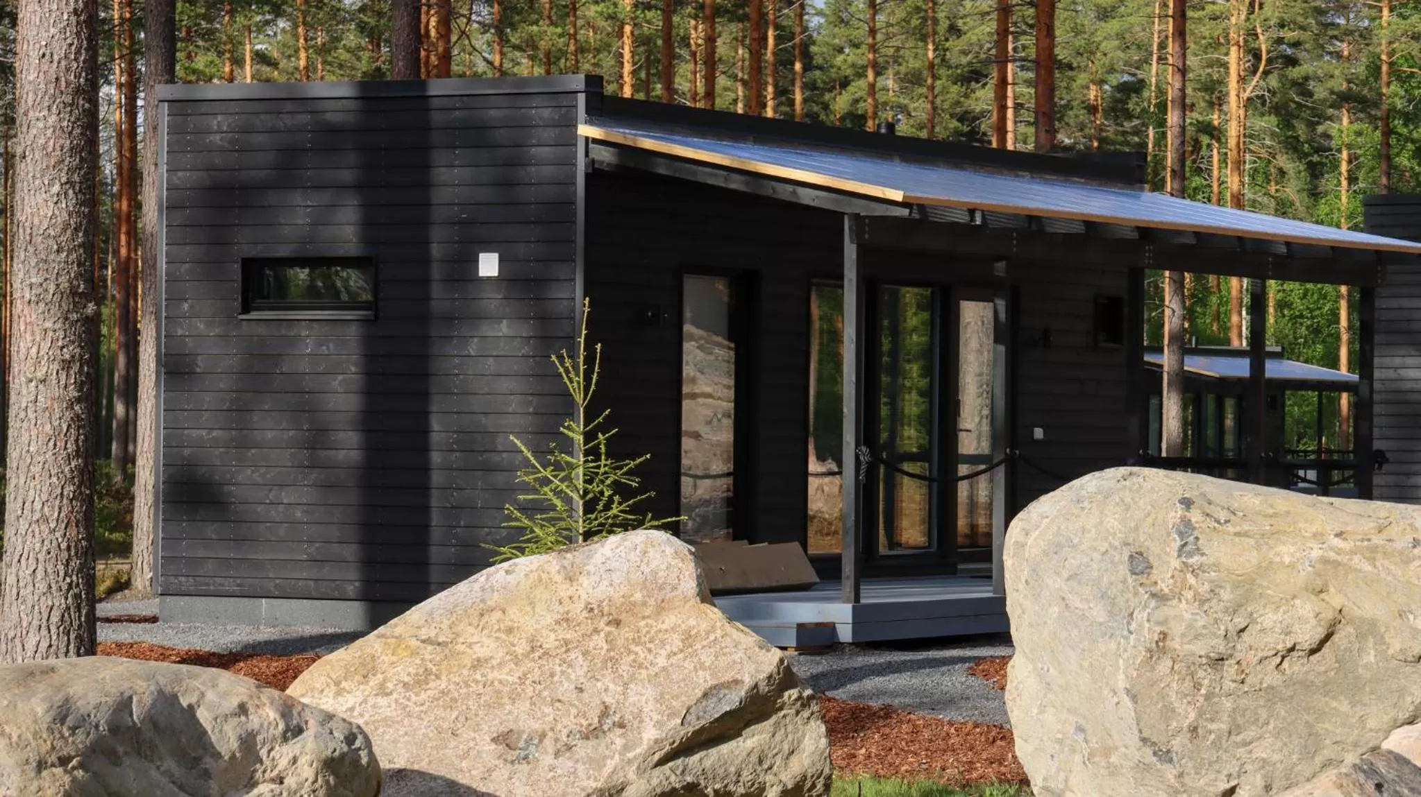 Facade/entrance in Pistohiekka Resort