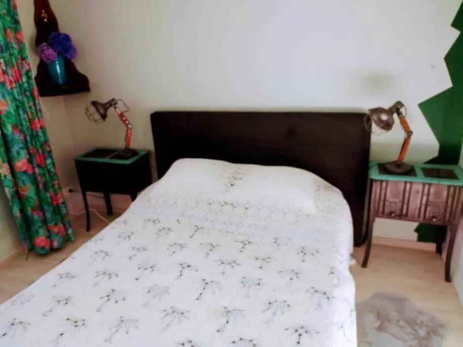 Bedroom, Bed in LE VERT NOMADE