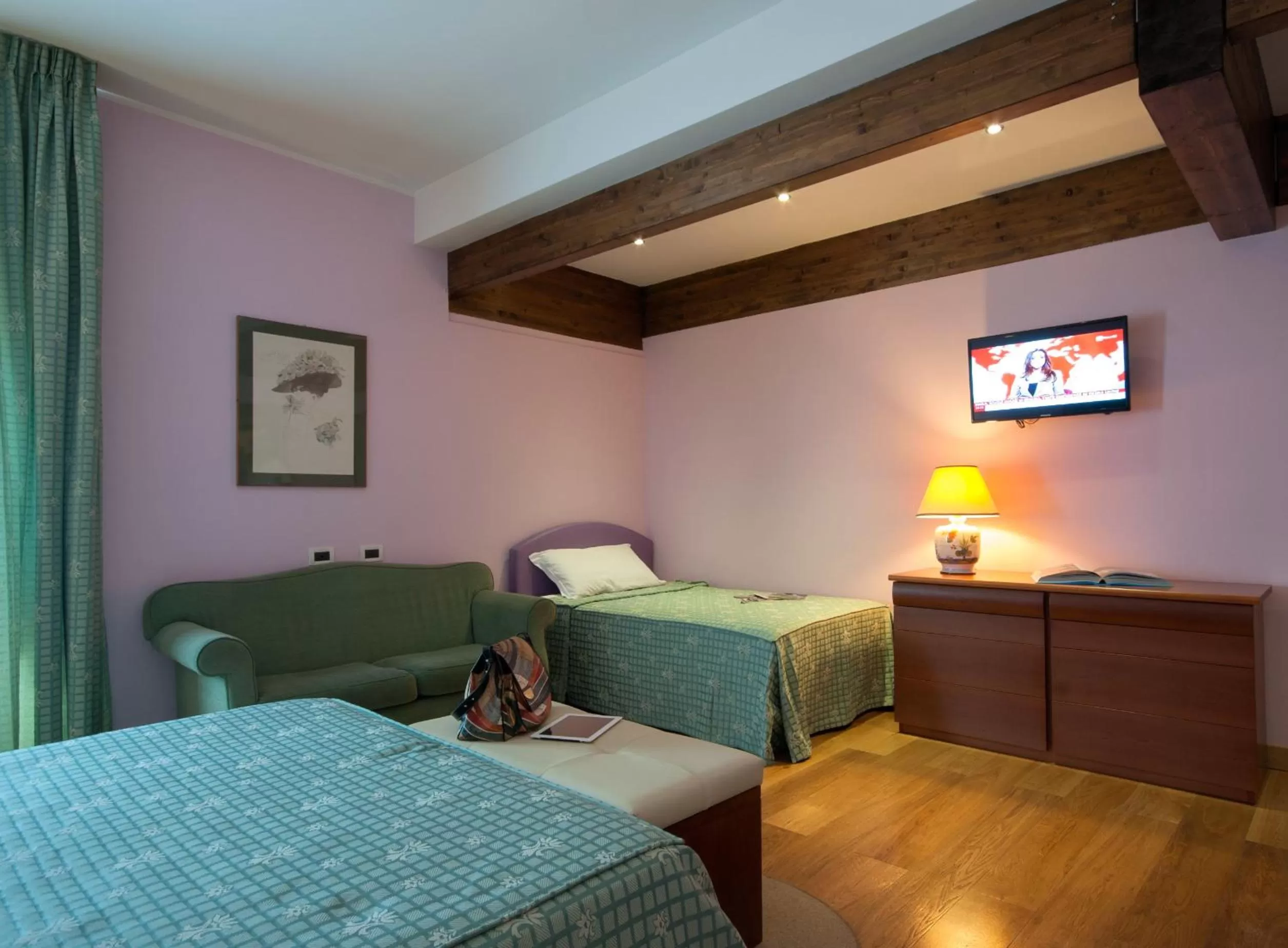 Photo of the whole room, Bed in Hotel La Pergola