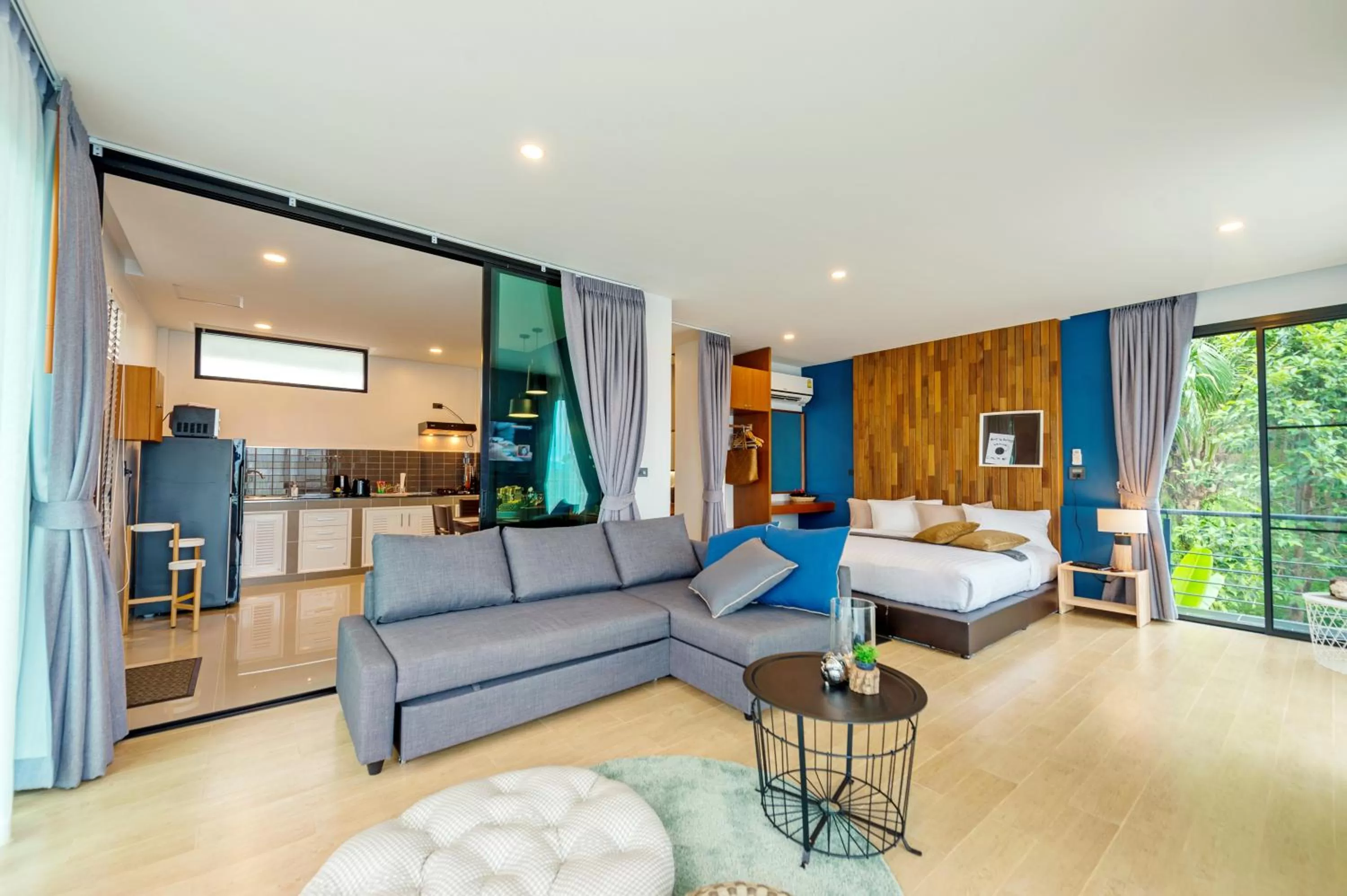 Living room in Ao Luek Panoramic Pool-SHA Plus