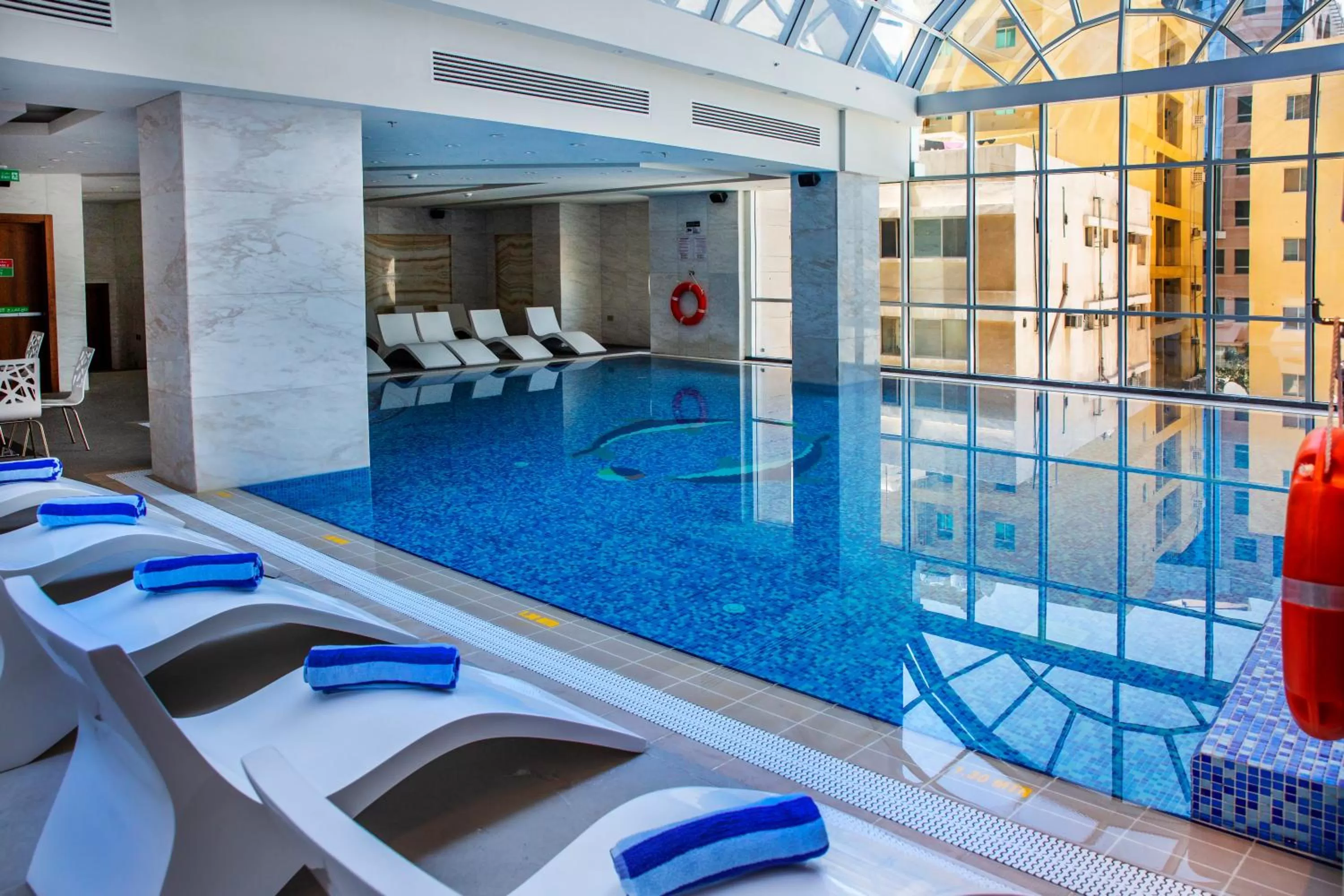 Swimming pool in Century Hotel Doha