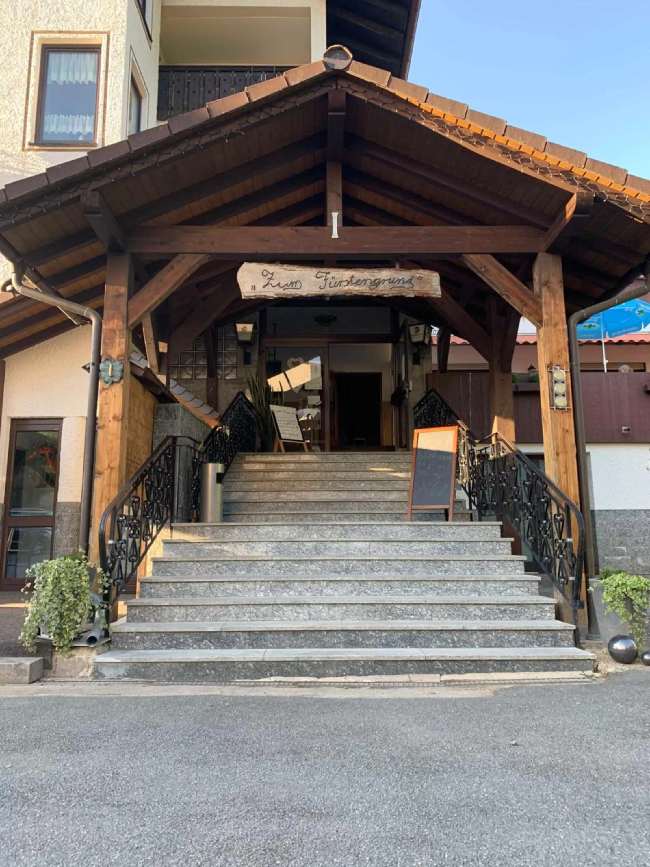 Property building in Gasthaus & Pension Zum Fürstengrund