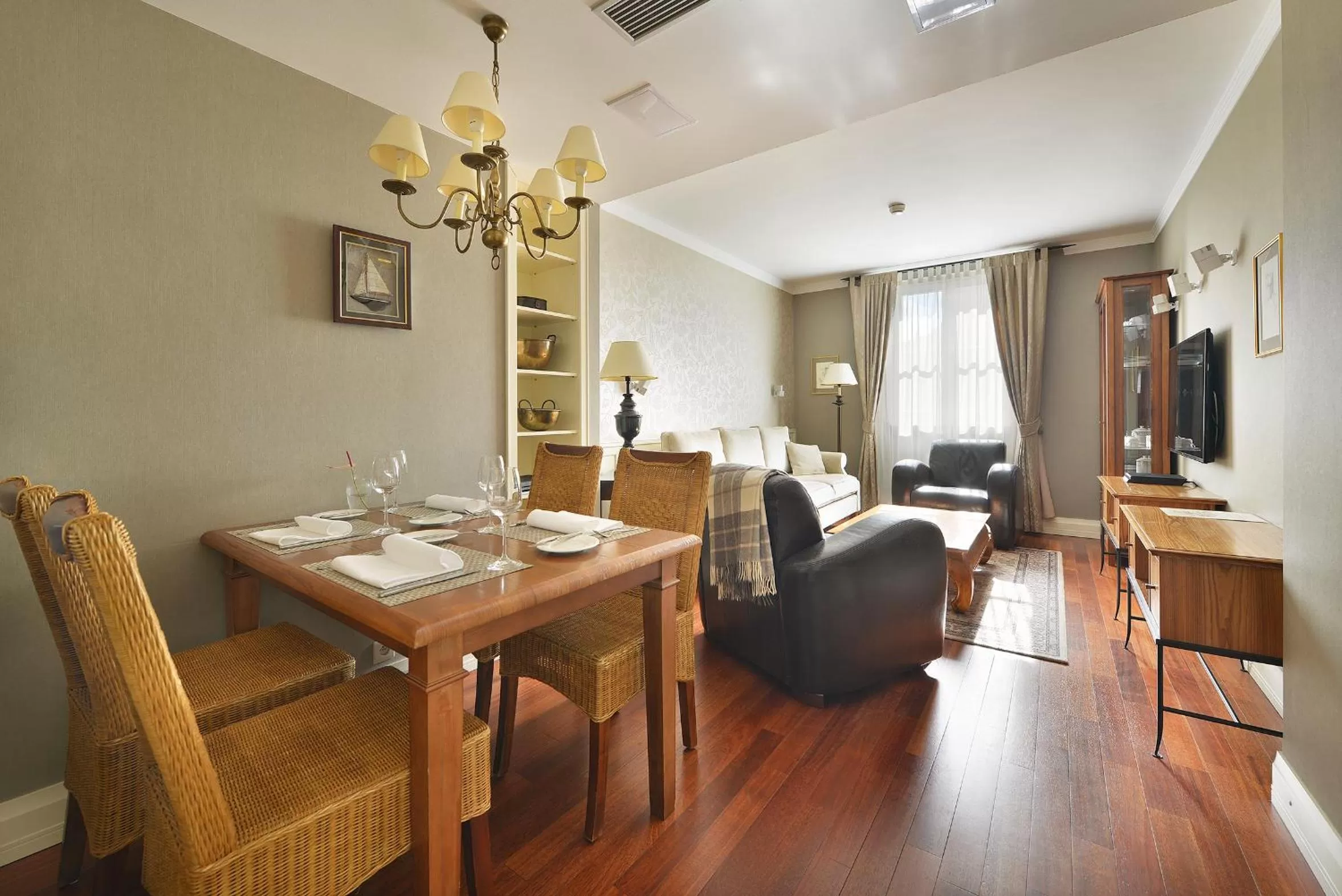 Living room in Marrol's Boutique Hotel