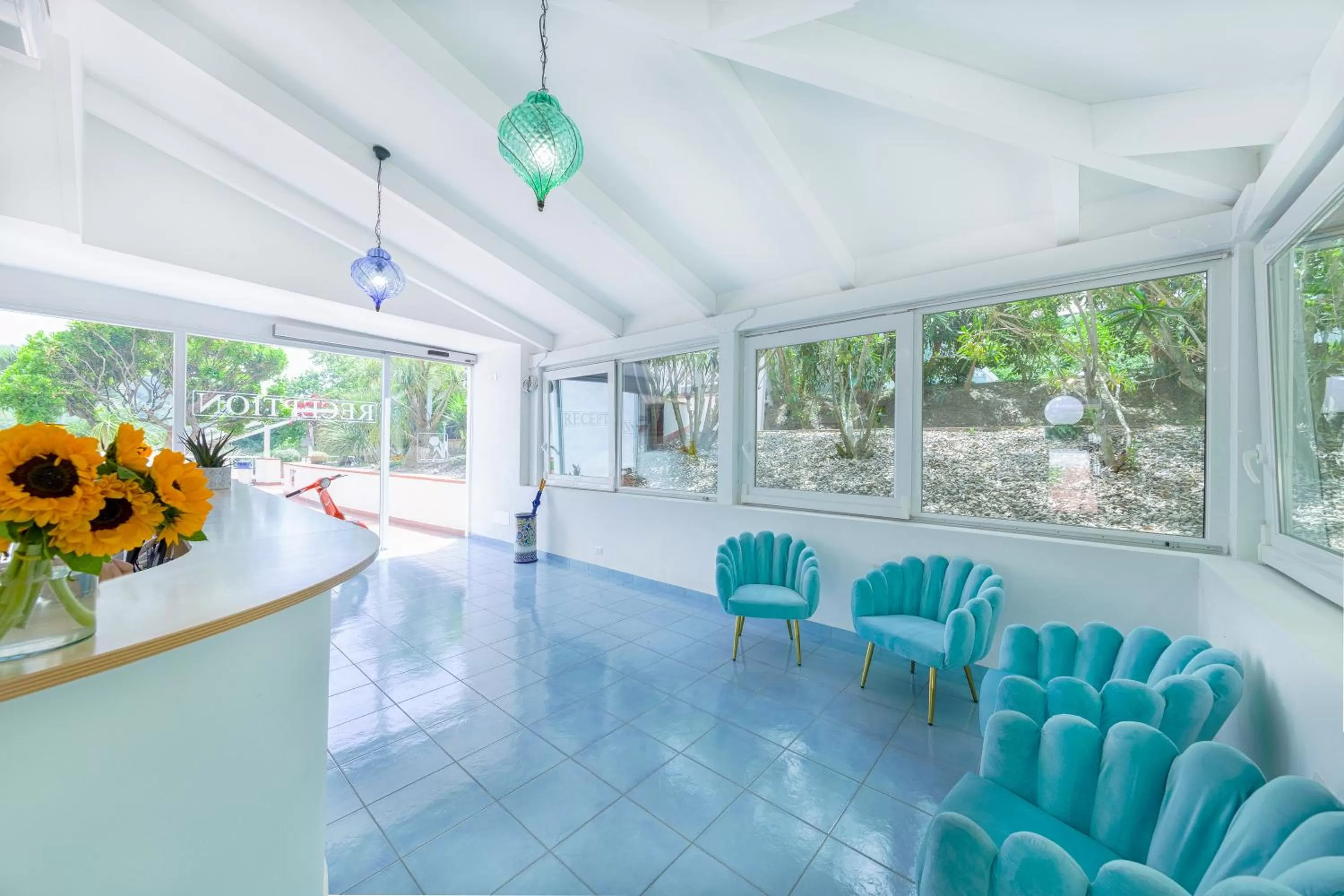 Lobby or reception in Agave Hotel