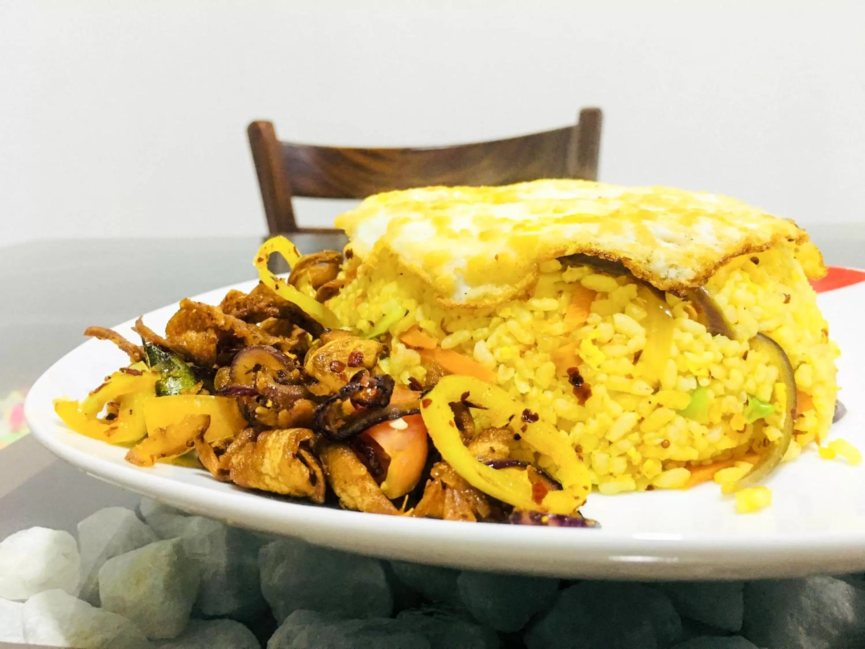 Food in Divine Villa