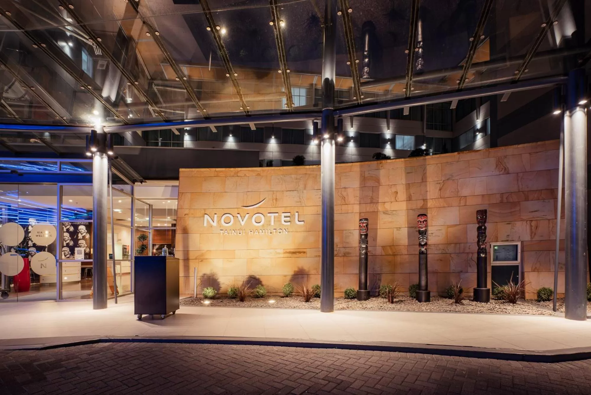 Facade/entrance in Novotel Tainui Hamilton