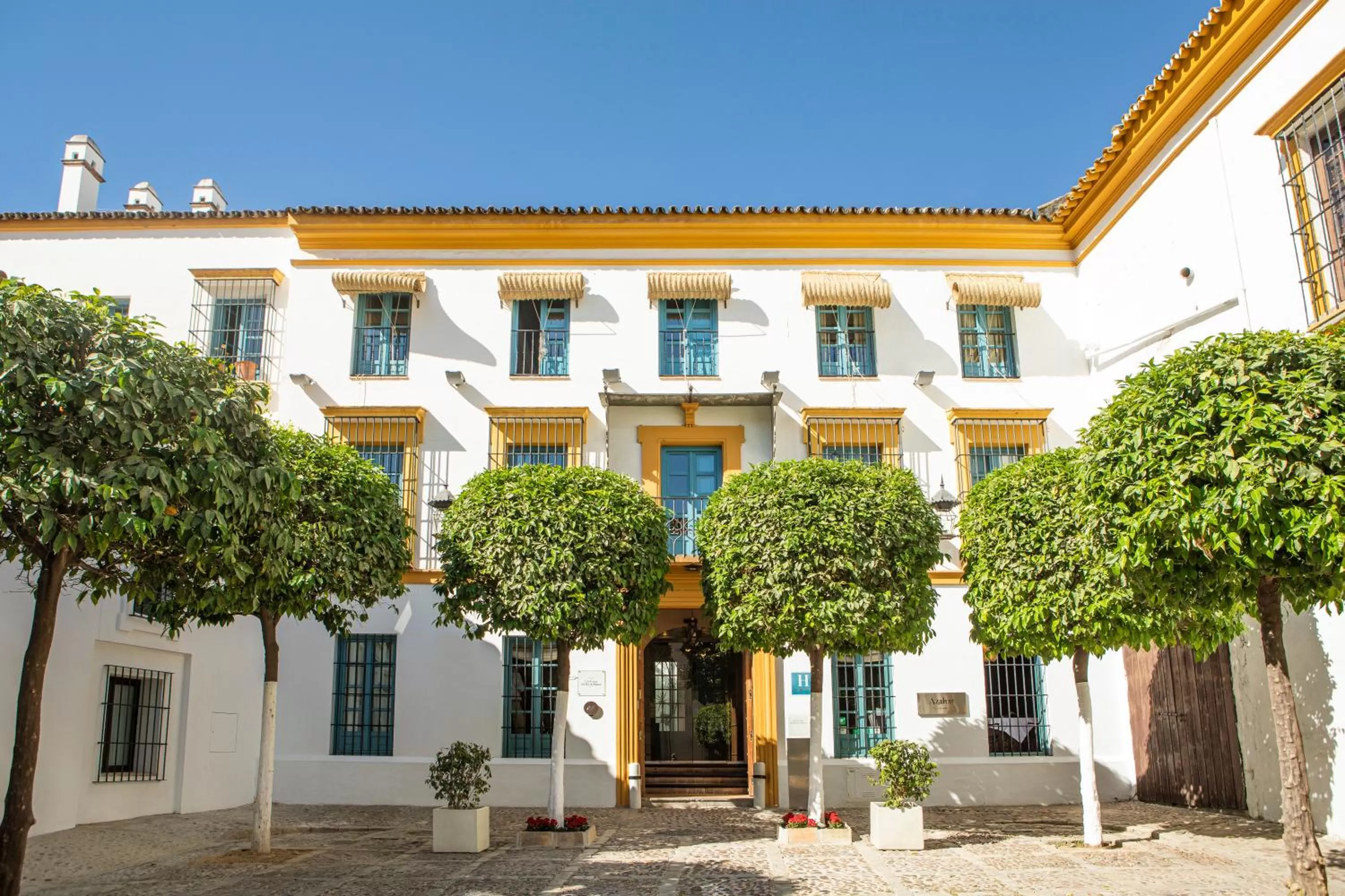 Facade/entrance in Hospes Las Casas del Rey de Baeza, a Member of Design Hotels
