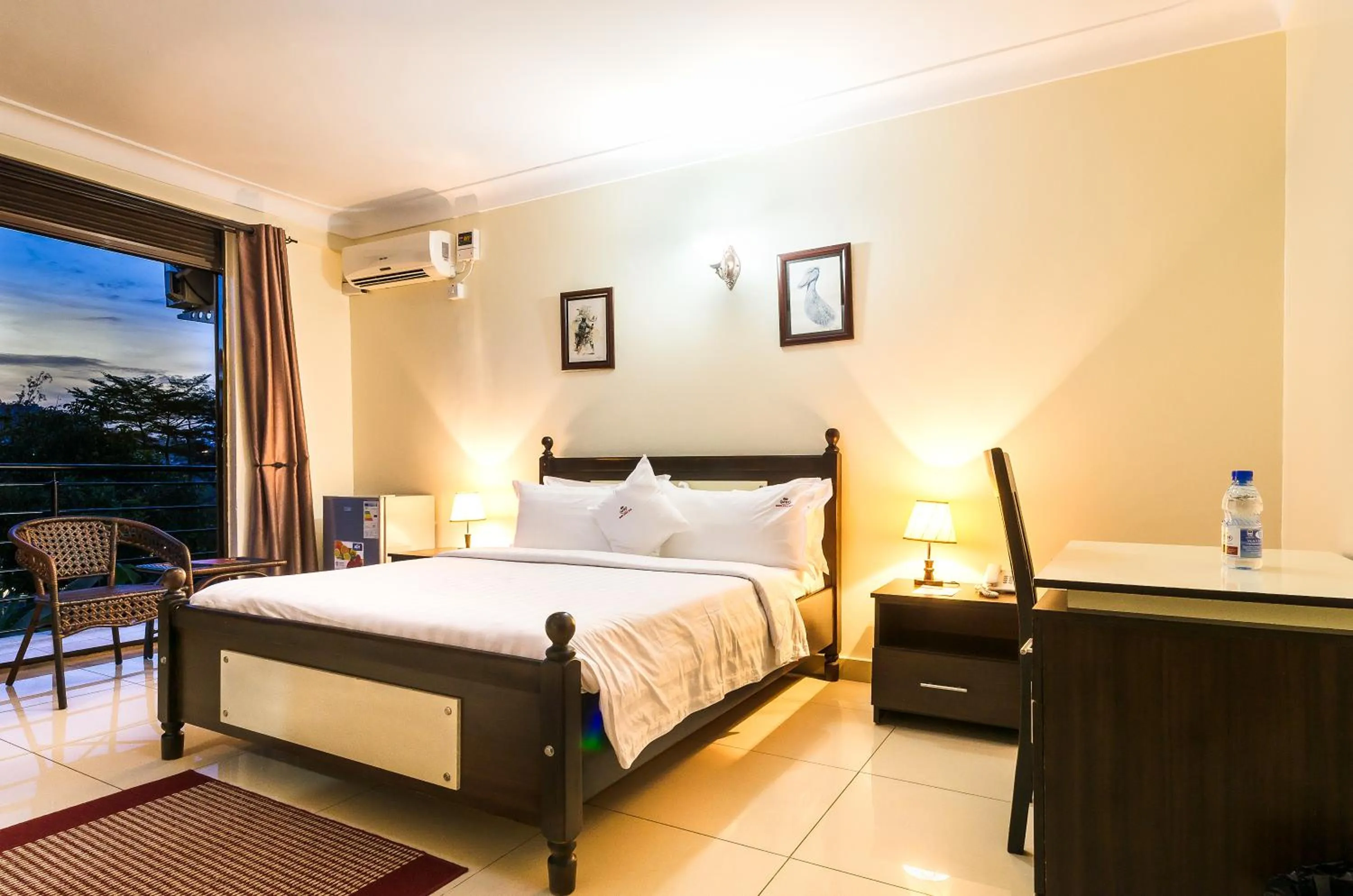 Seating area in Marie's Royale Hotel