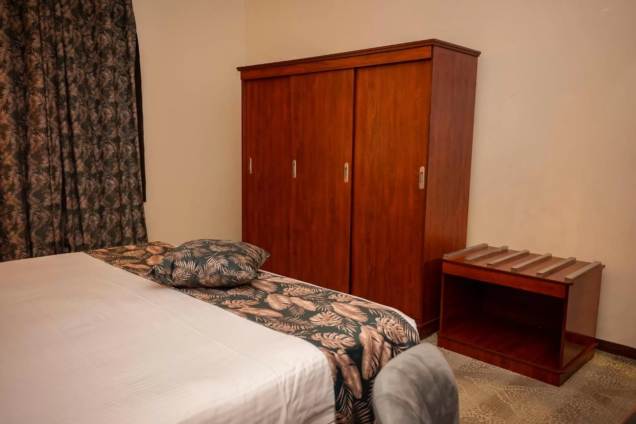 Bed in Meral Crown Hotel