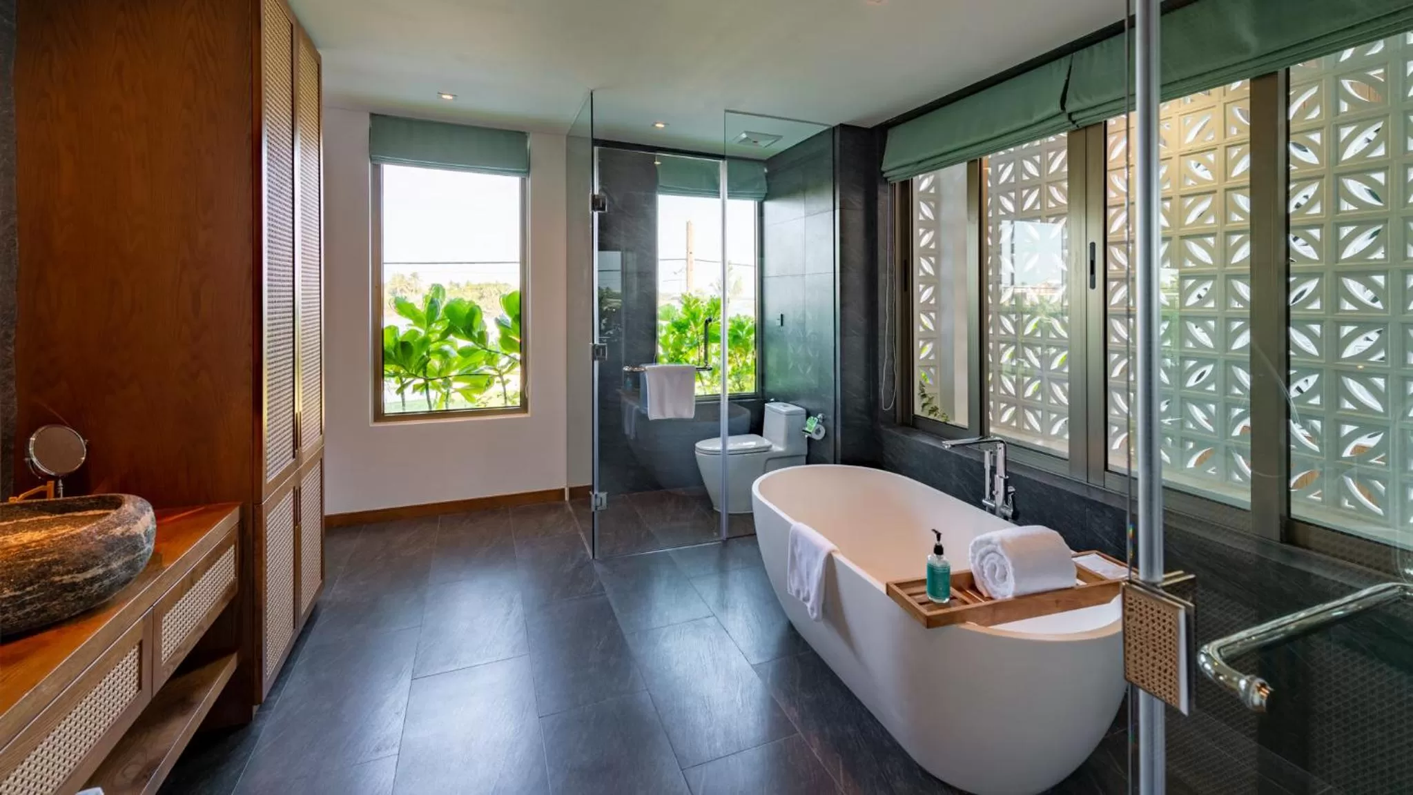 Bathroom in Bellerive Hoi An Resort and Spa