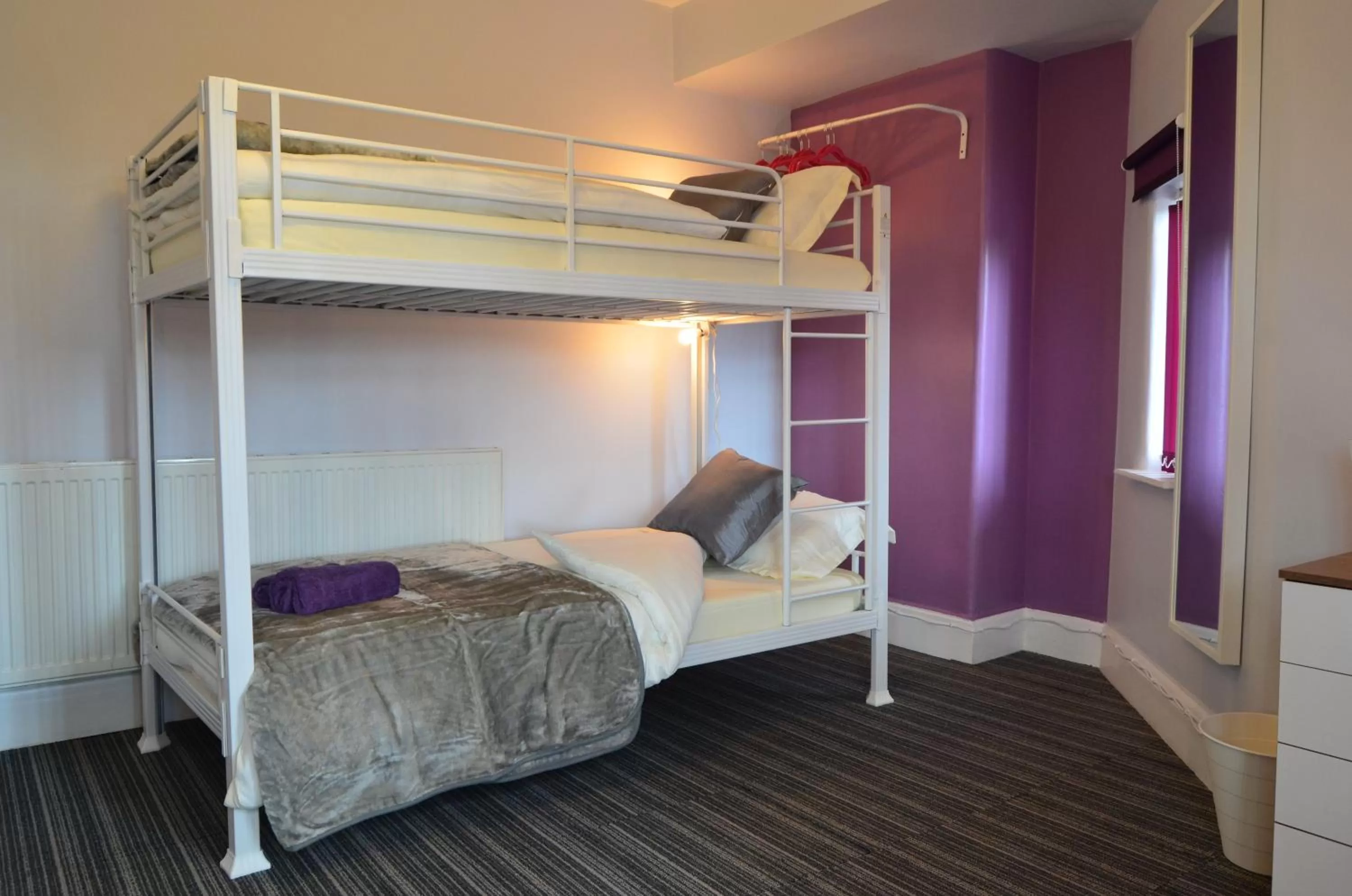 Decorative detail, Bed in Old Trafford Guest House