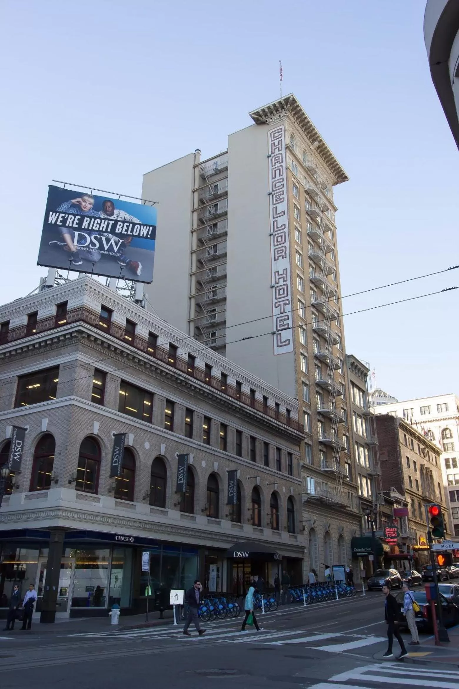 Facade/entrance in Chancellor Hotel on Union Square