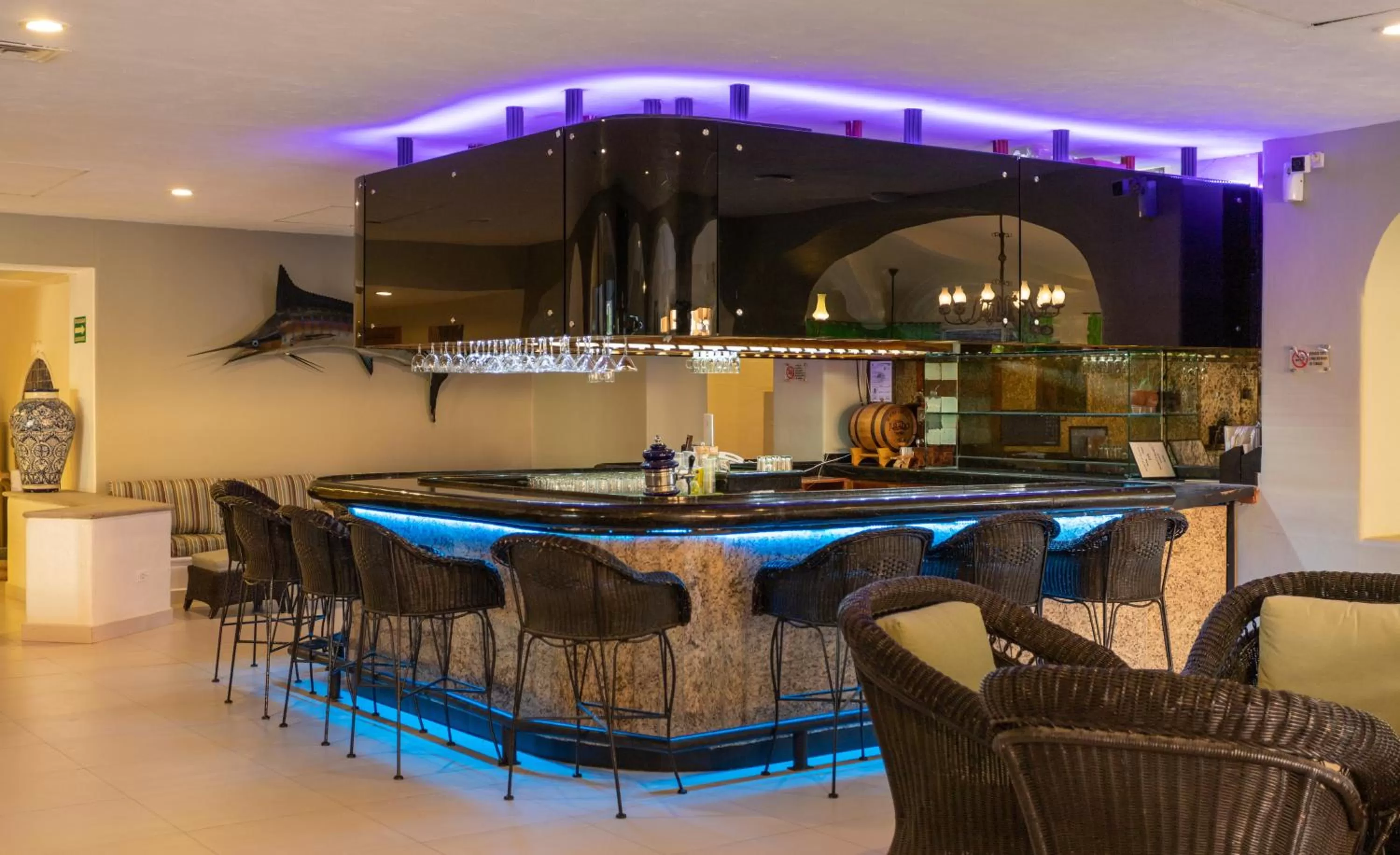 Lounge or bar in Posada Real Los Cabos