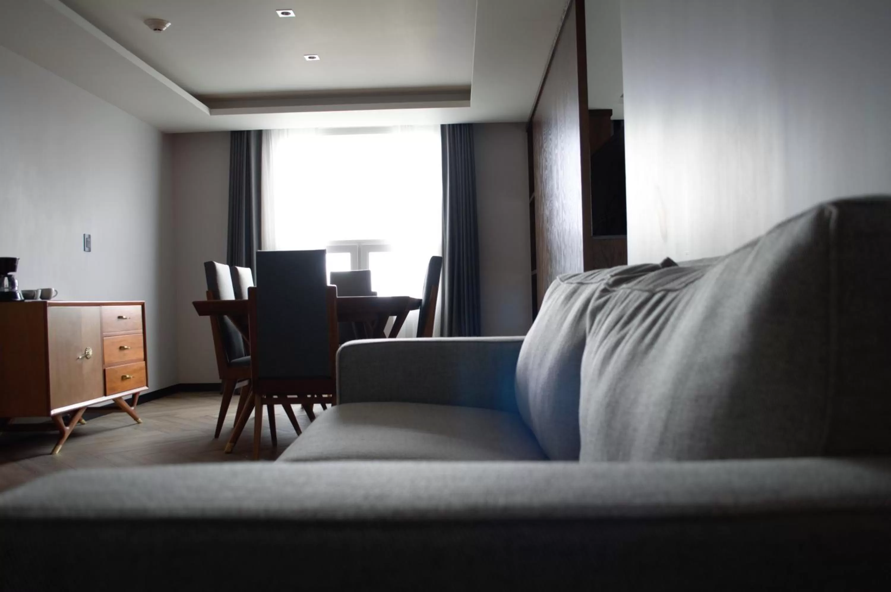 Living room in Casa Basalto