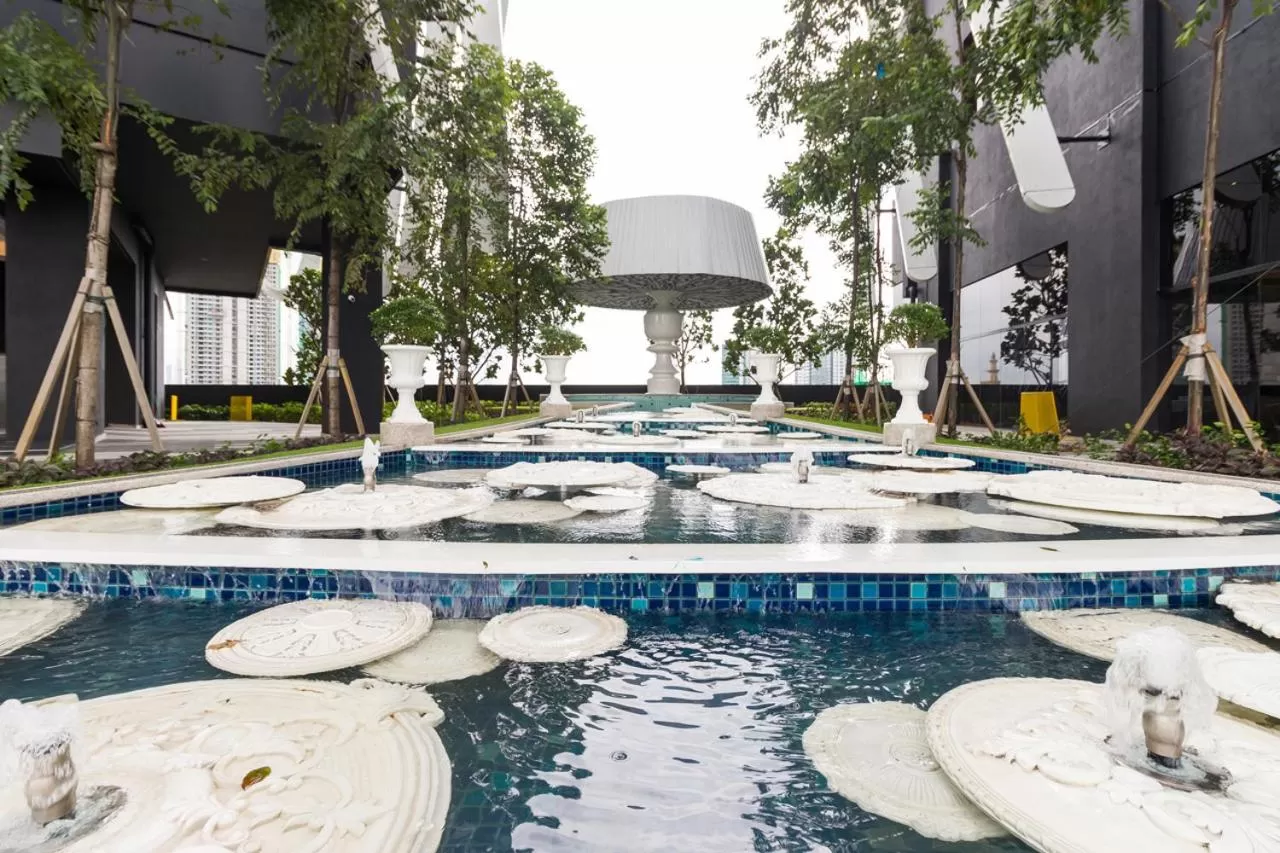 Pool view in Arte Mont Kiara Hotel Suite