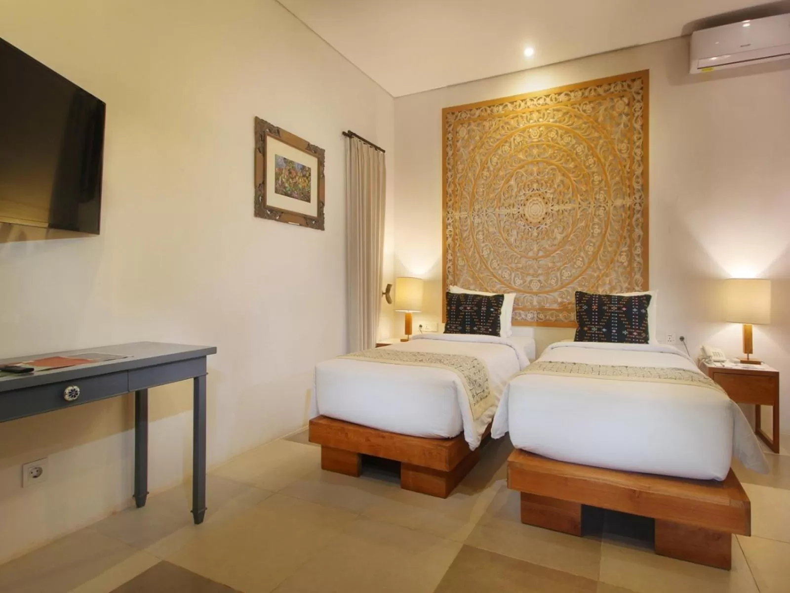 Bedroom, Bed in AlamKulkul Boutique Resort