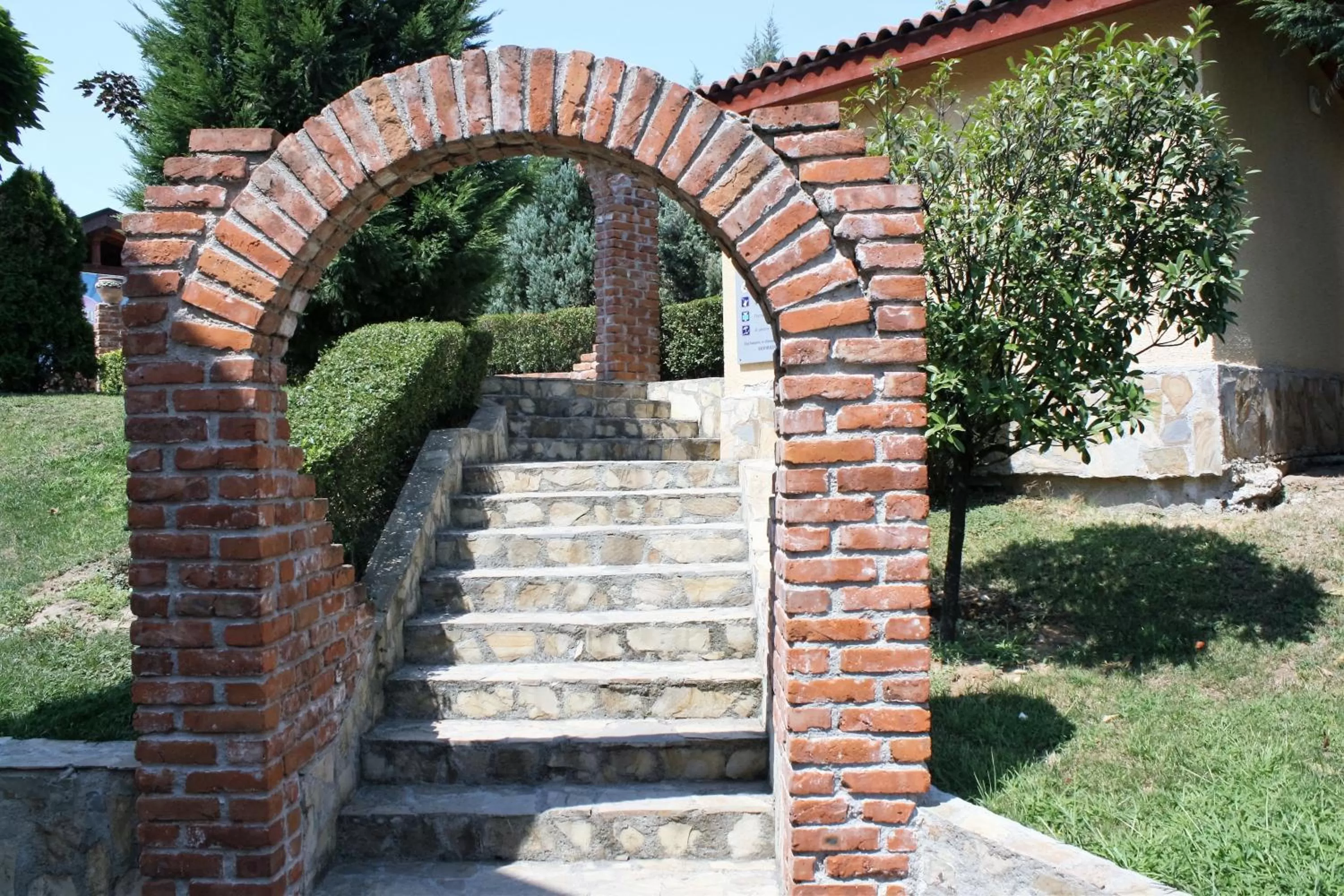 Decorative detail in Hotel Villa Verde