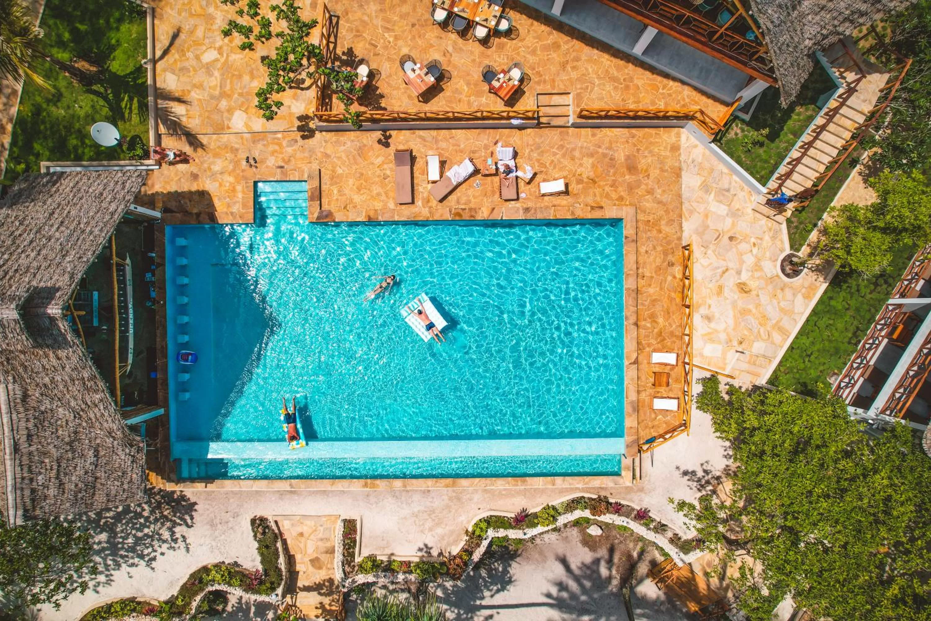 Bird's eye view in Zanzibella Hotel & SPA