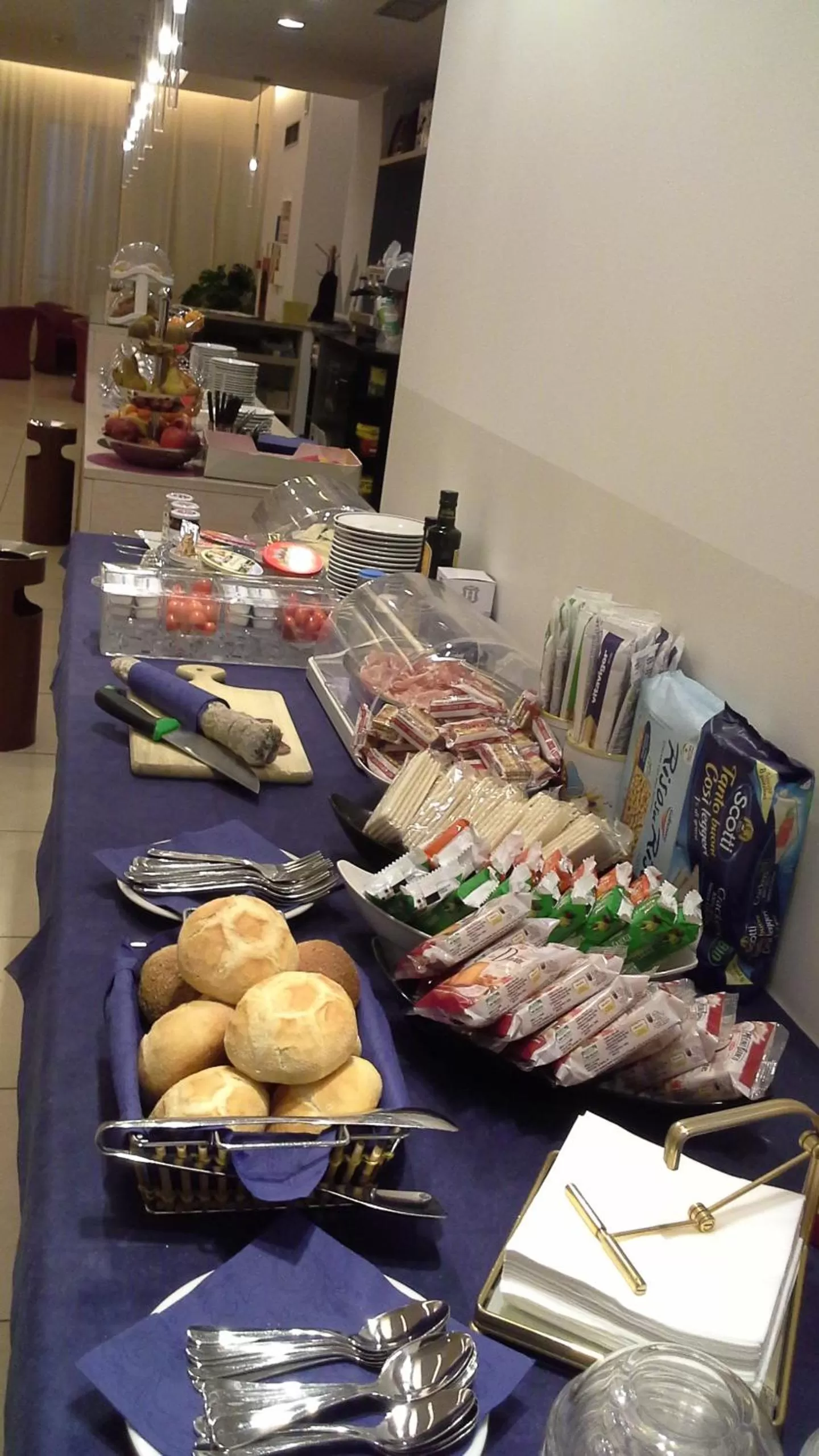 Food close-up in Hotel Lux