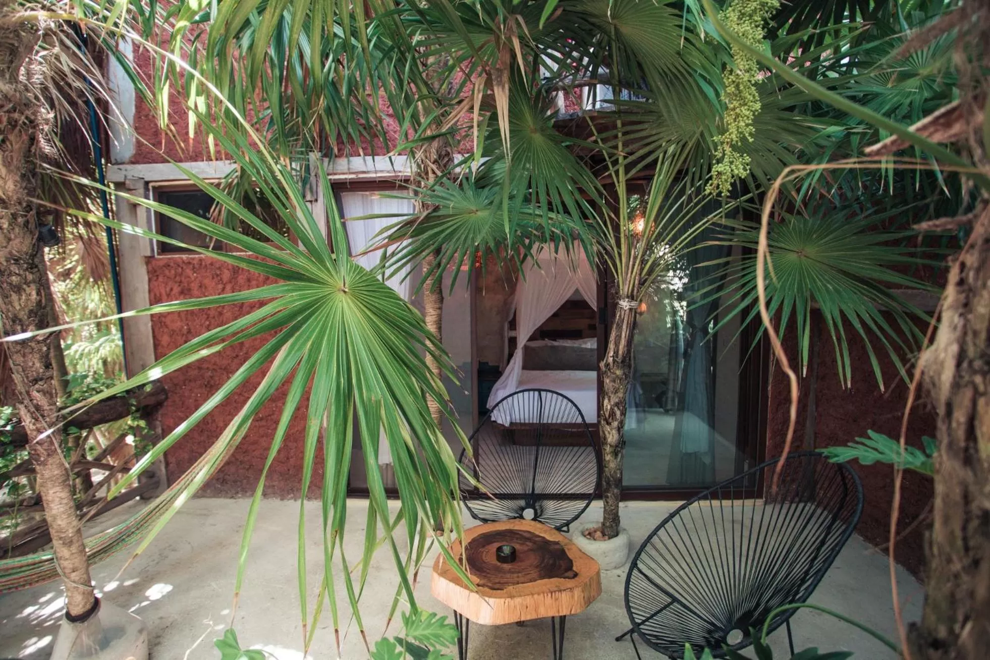 Patio in Hidden Treehouse Tulum Eco-Hotel